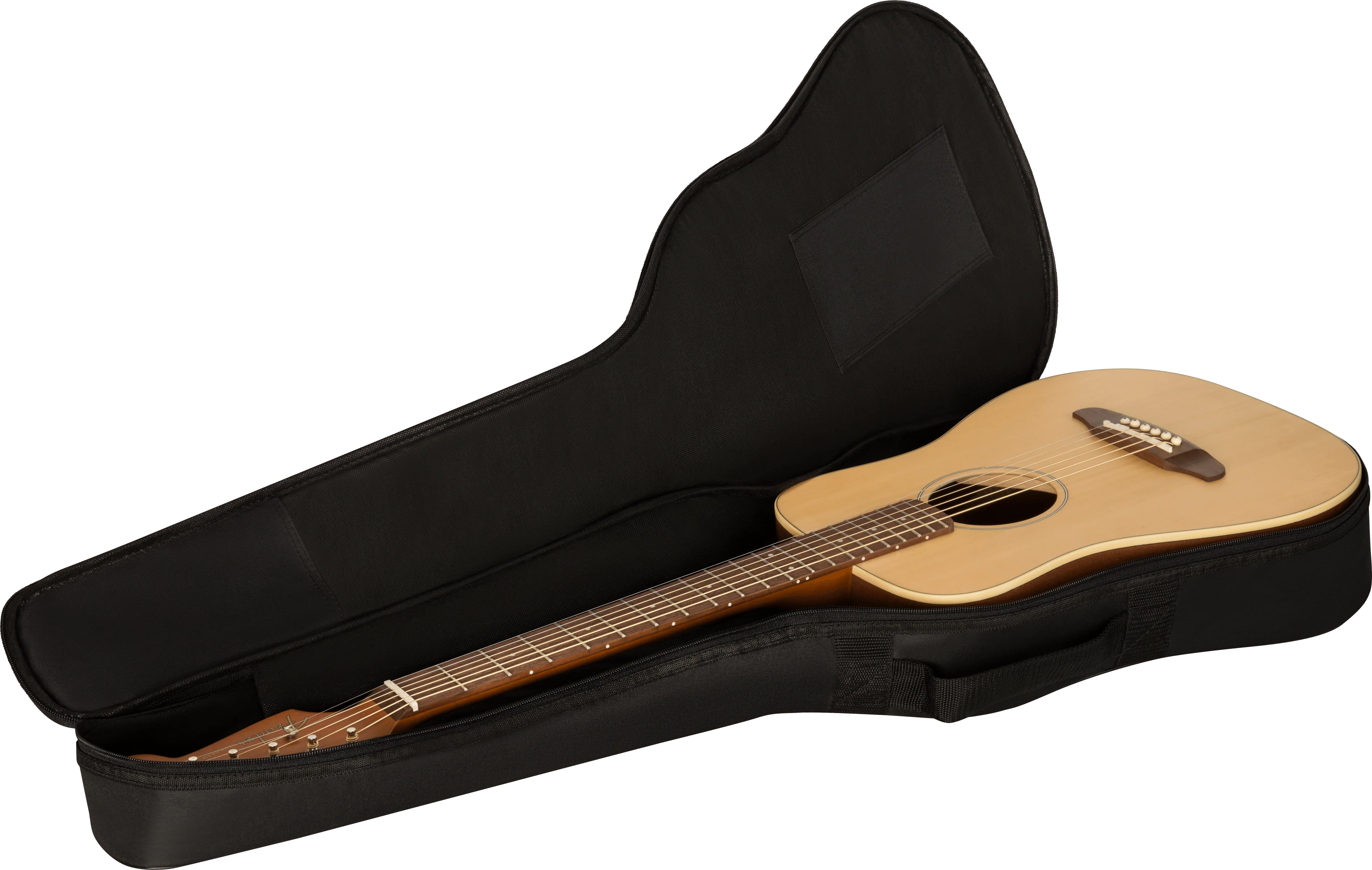 Fender Redondo Mini Natural Acoustic Guitar - Image 9
