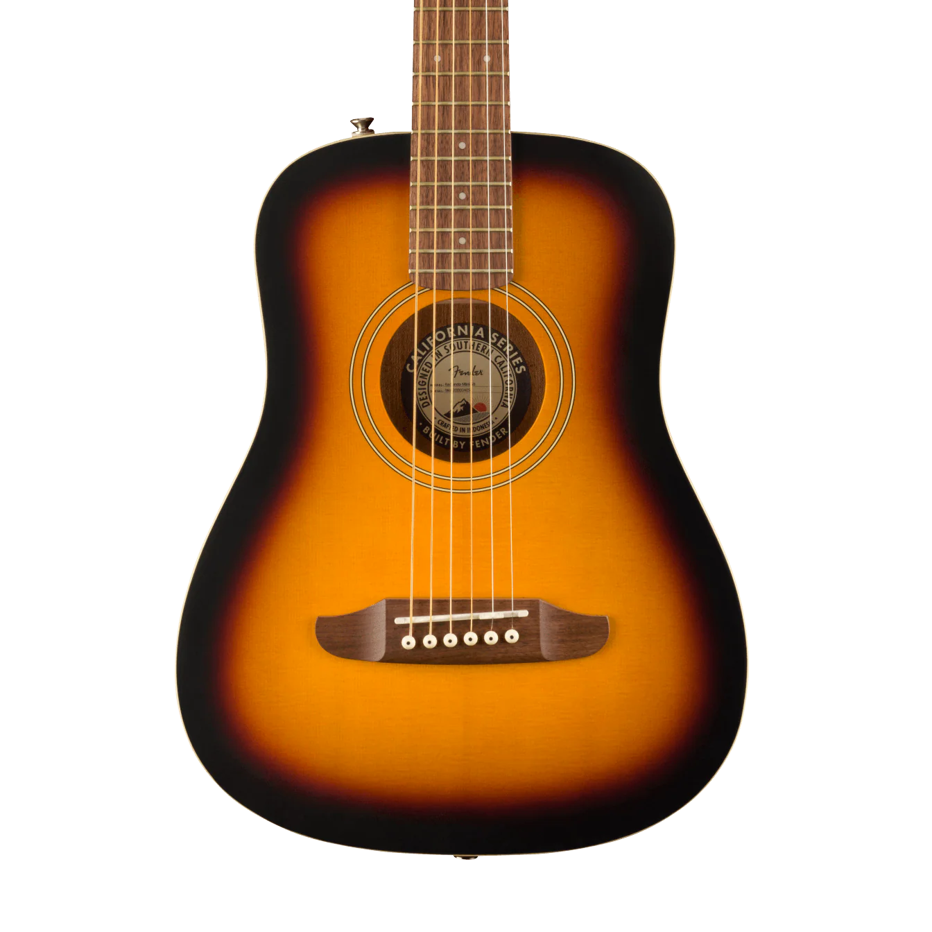 Fender Redondo Mini Sunburst Acoustic Guitar