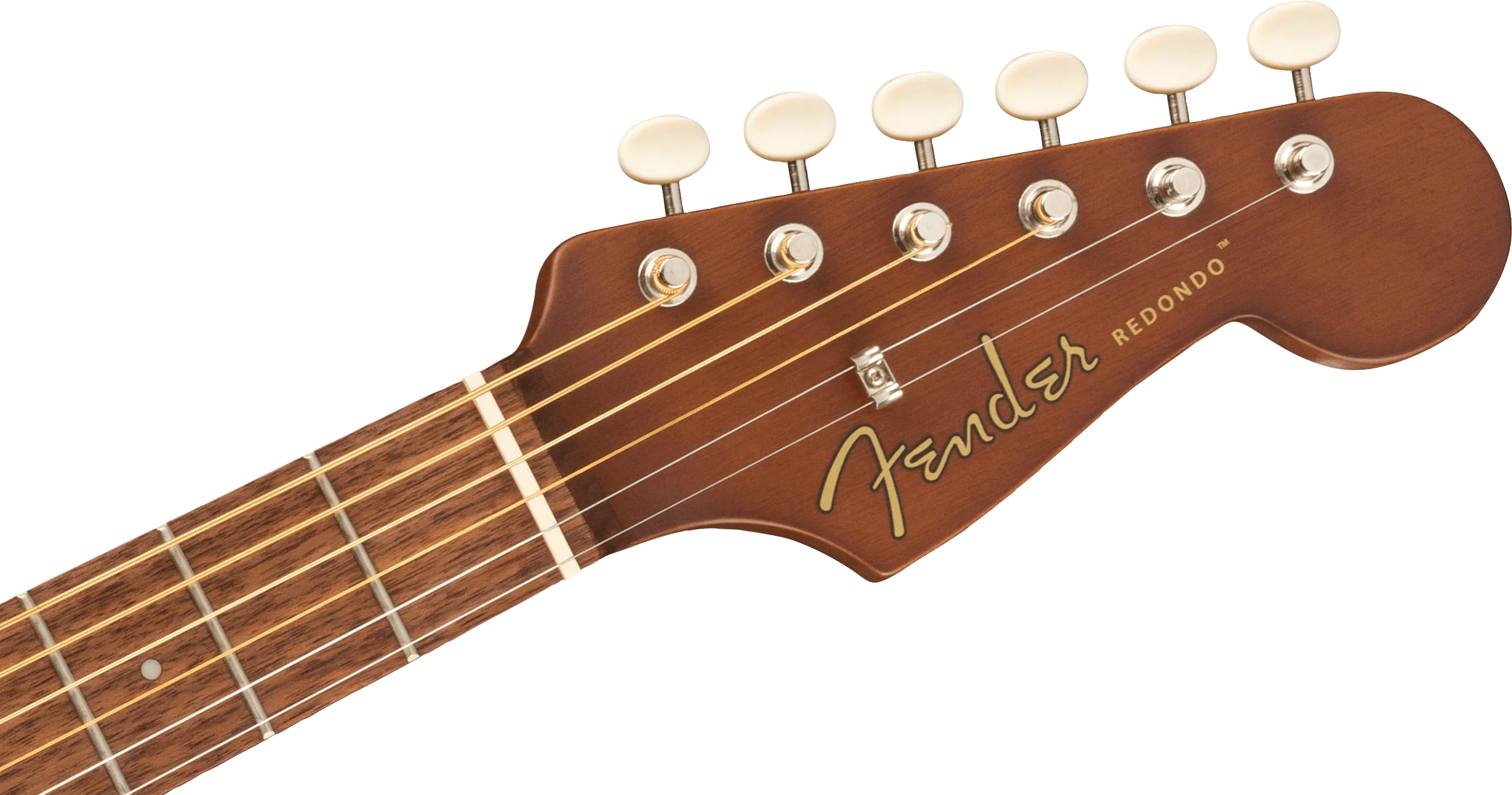 Fender Redondo Mini Sunburst Acoustic Guitar - Image 7