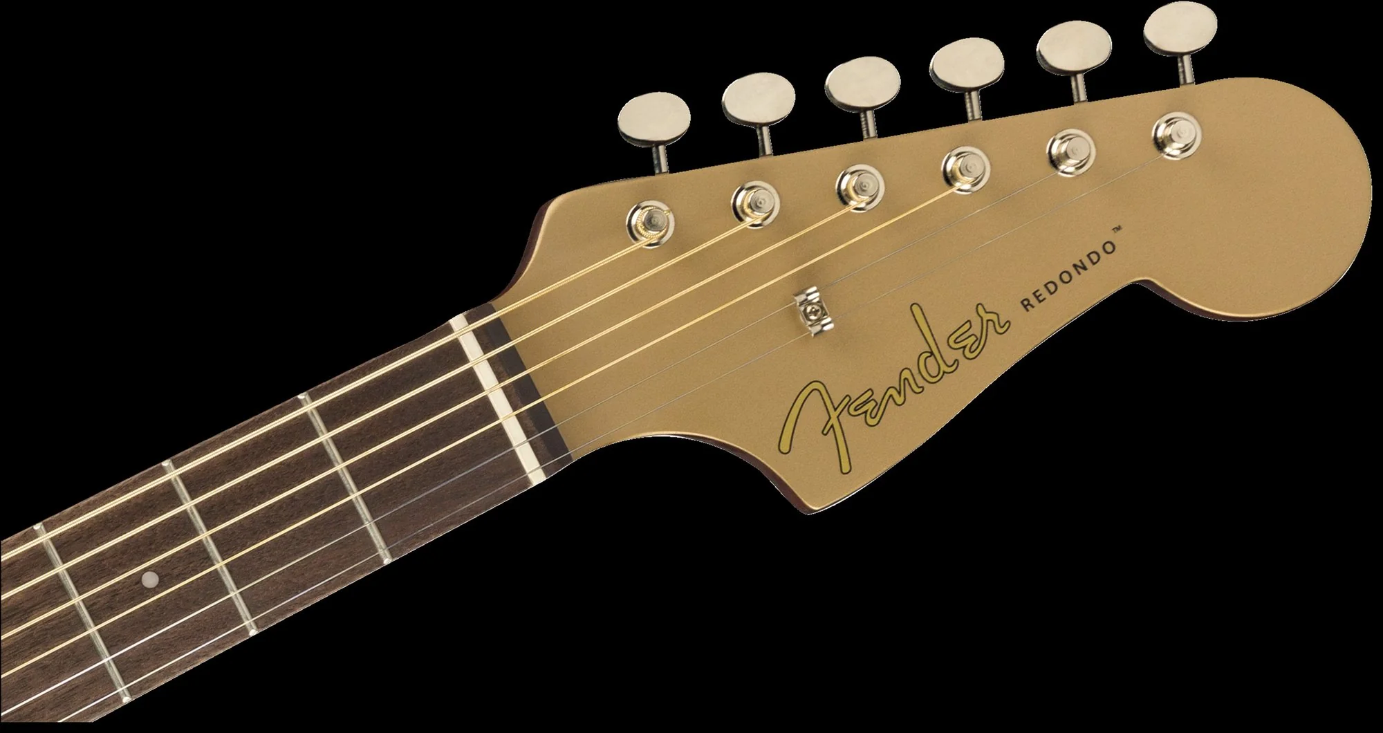 Fender Redondo Player Acoustic Electric Guitar - Bronze Satin - Image 8