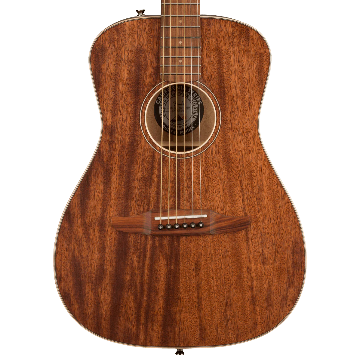 Fender Redondo Special All Mahogany Pau Ferro Fingerboard Natural Acoustic Guitar With Bag