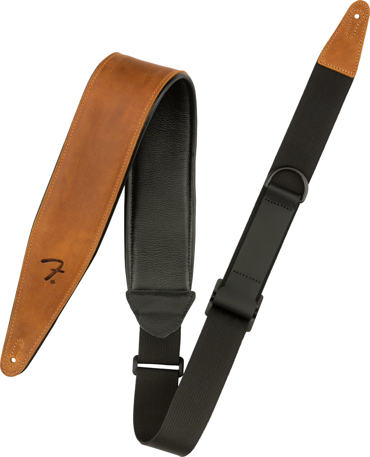 Fender Right Height Leather Strap Cognac - Image 3