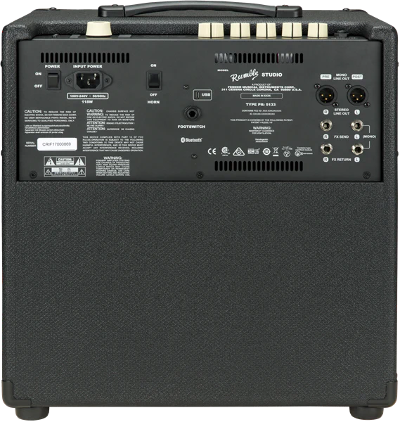Fender Rumble Studio 40 Bass Amp Combo - Image 4