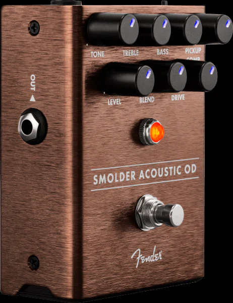 Fender Smolder Acoustic Overdrive Guitar Effect Pedal - Image 2