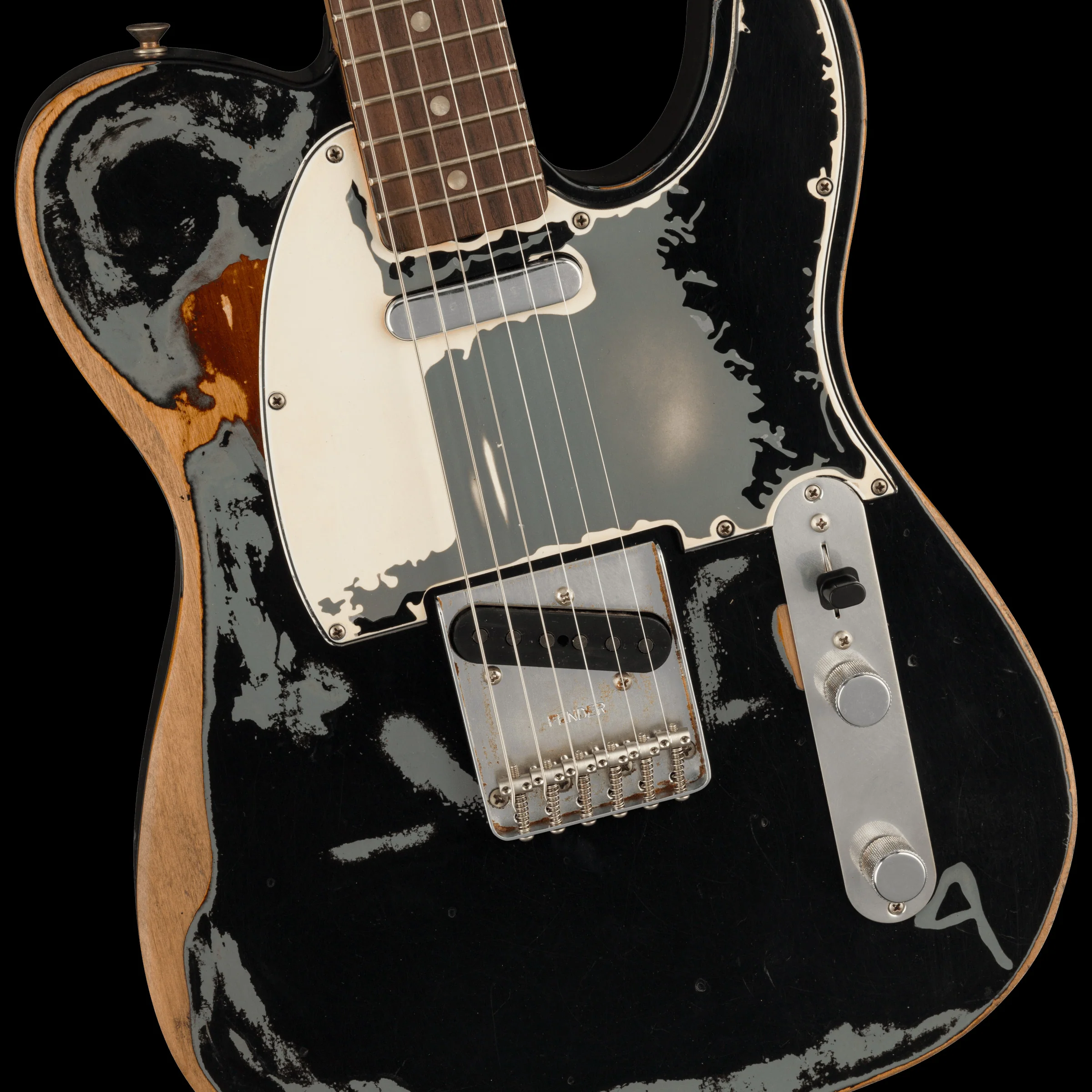 Fender Special Edition Artist Series Joe Strummer Road Worn Telecaster With Case - Image 3