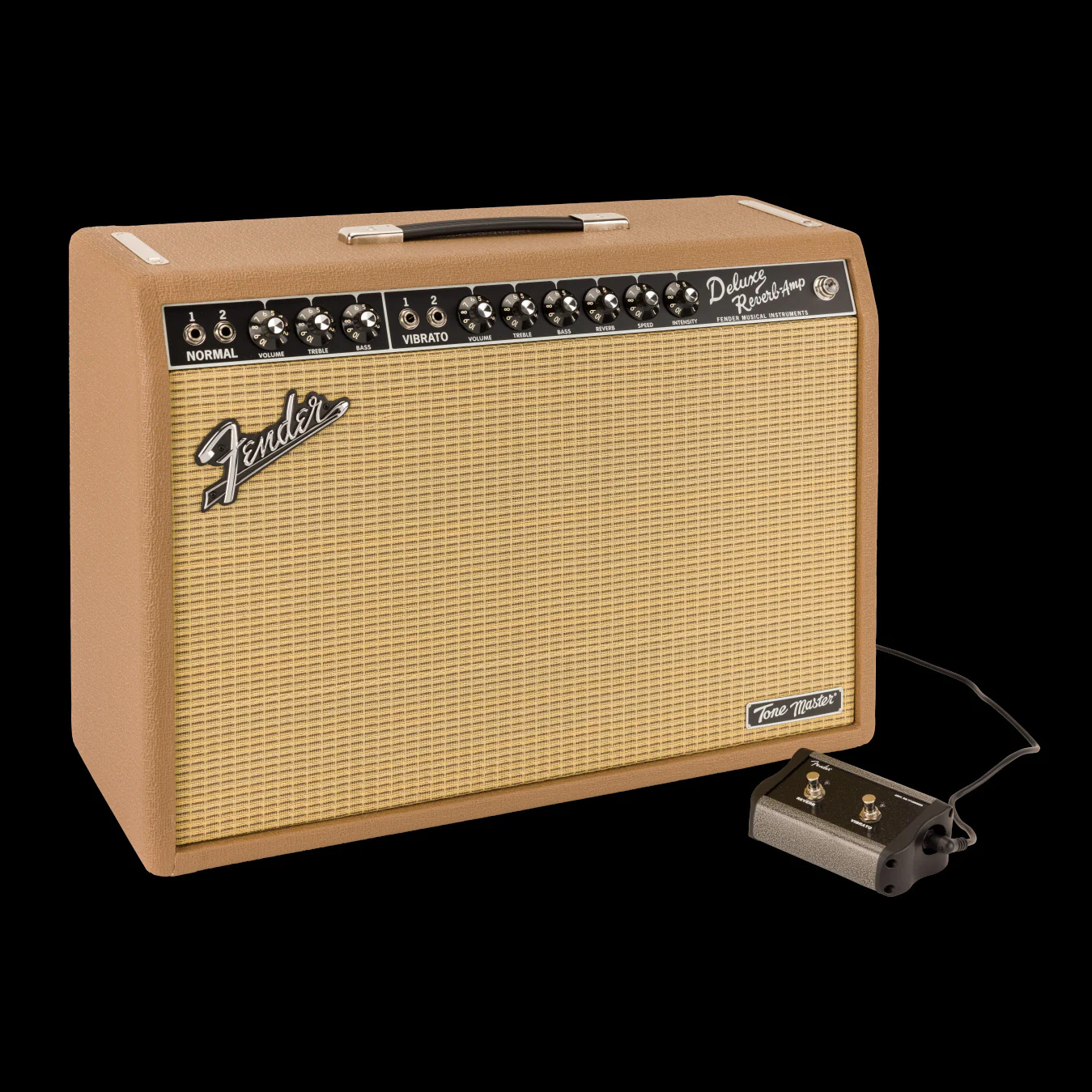 Fender Special Run Tone Master Deluxe Reverb Cocoa Guitar Amp Combo - Image 4
