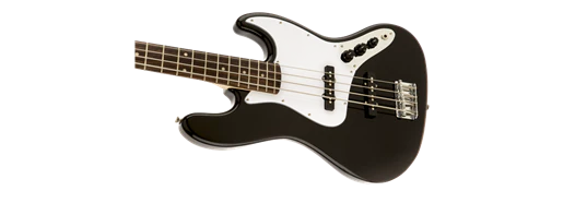 Squier Affinity Series Jazz Bass Laurel Fingerboard Black - Image 3