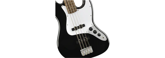 Squier Affinity Series Jazz Bass Laurel Fingerboard Black - Image 4