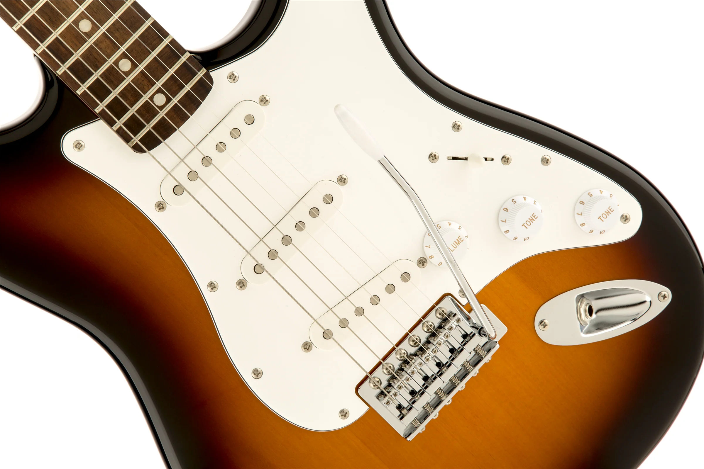 Squier Affinity Series Stratocaster Laurel Fingerboard Brown Sunburst - Image 4