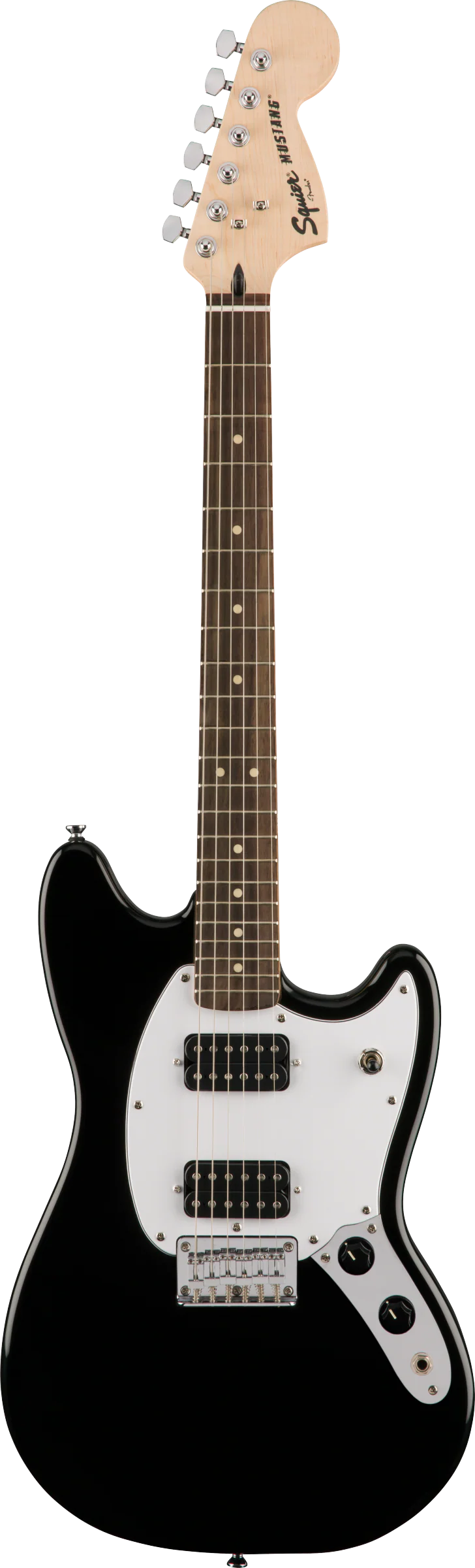Squier Bullet Mustang HH Laurel Fingerboard Black - Image 2