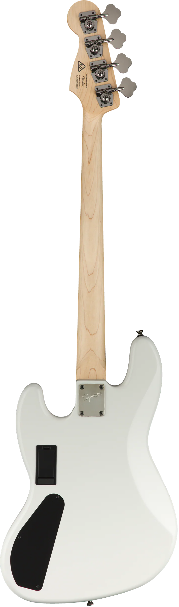 Squier Contemporary Active Jazz Bass HH Maple Fingerboard Flat White - Image 5