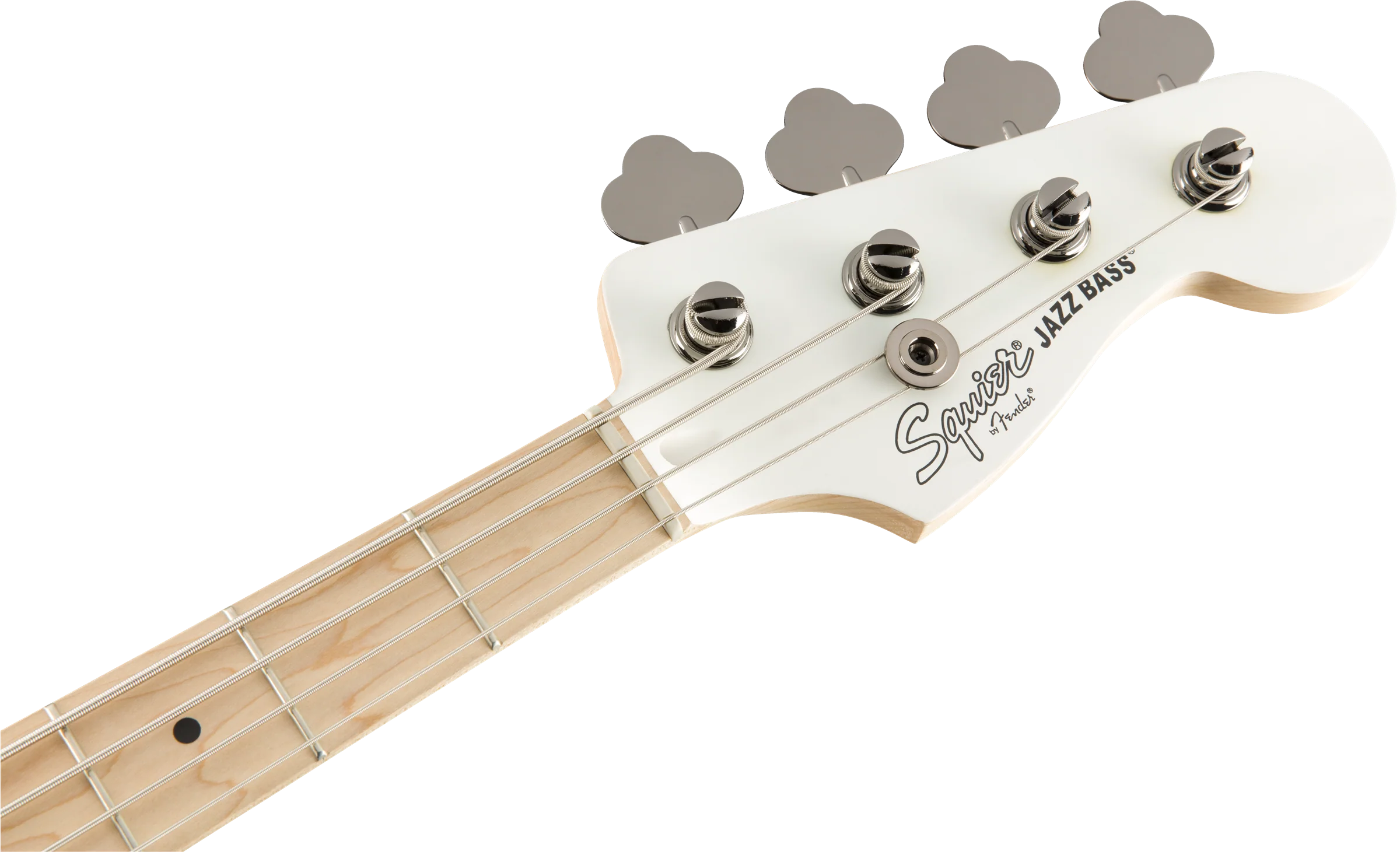 Squier Contemporary Active Jazz Bass HH Maple Fingerboard Flat White - Image 6