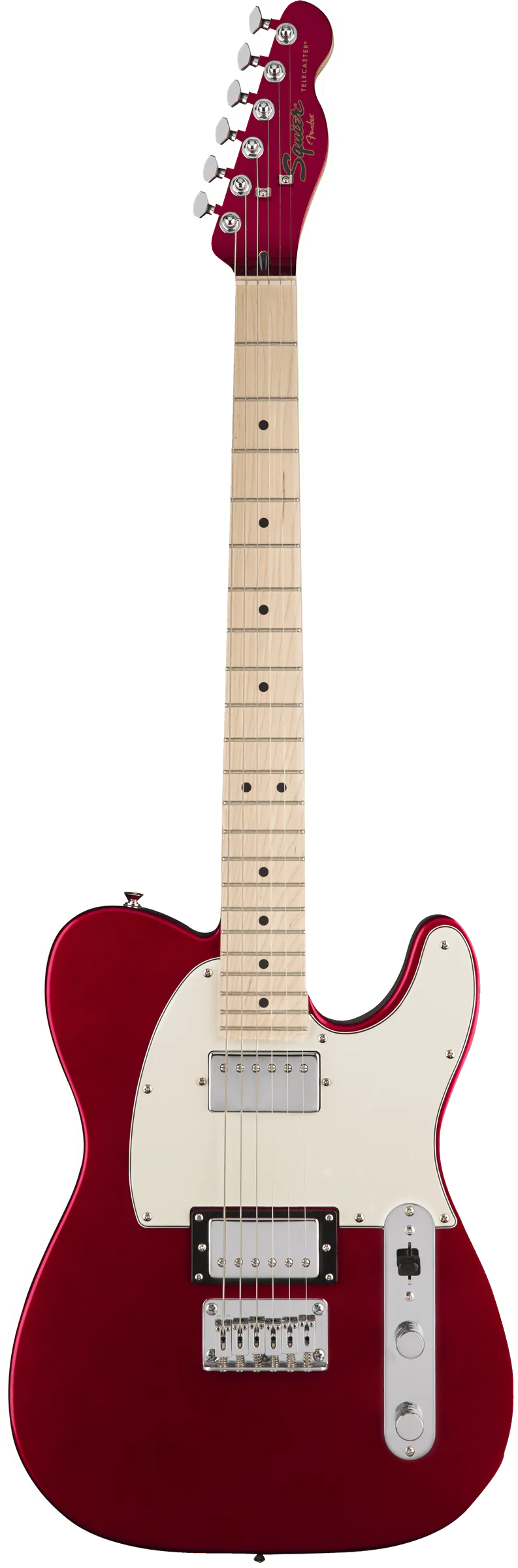 Fender Squier Contemporary Telecaster HH Dark Metallic Red - Scratch & Dent - Image 2