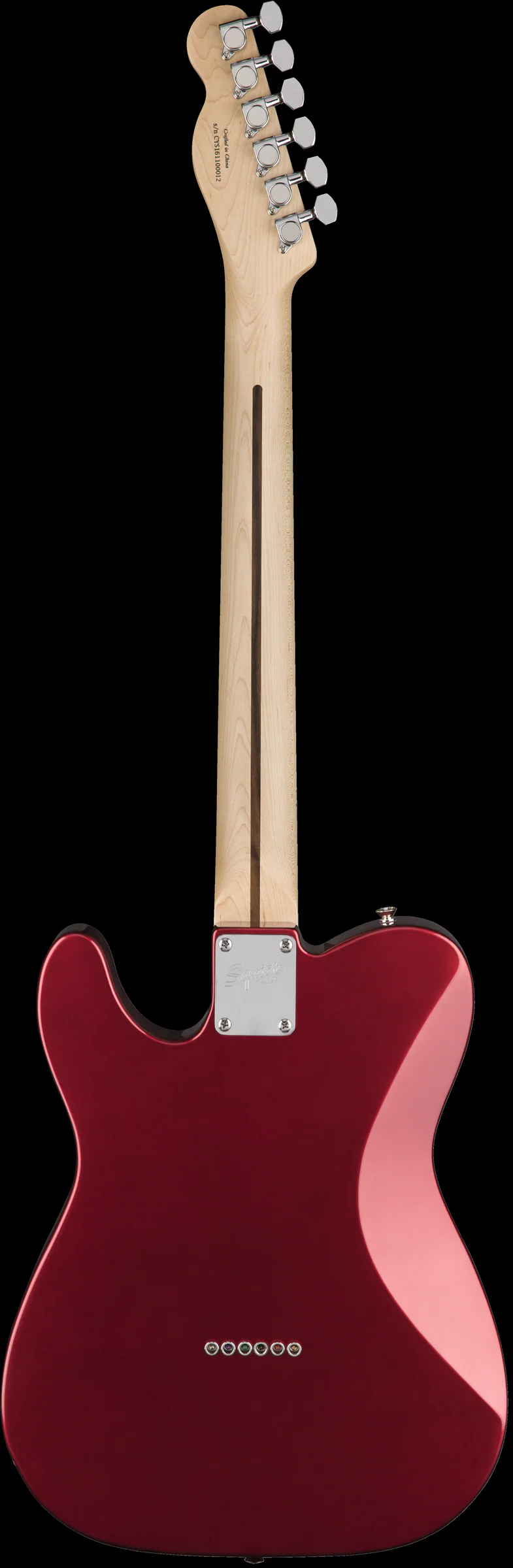 Fender Squier Contemporary Telecaster HH Dark Metallic Red - Scratch & Dent - Image 6