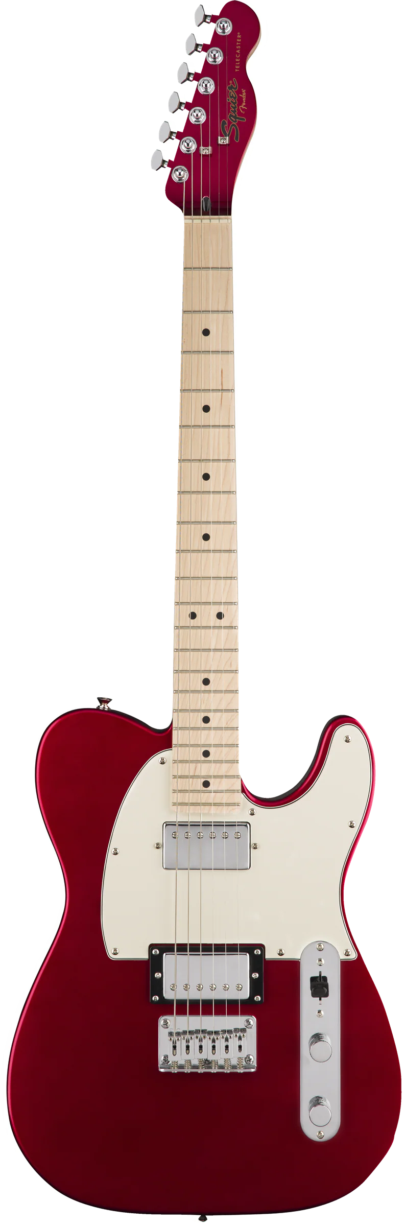 Fender Squier Contemporary Telecaster HH Maple Fingerboard Dark Metallic Red - Image 2