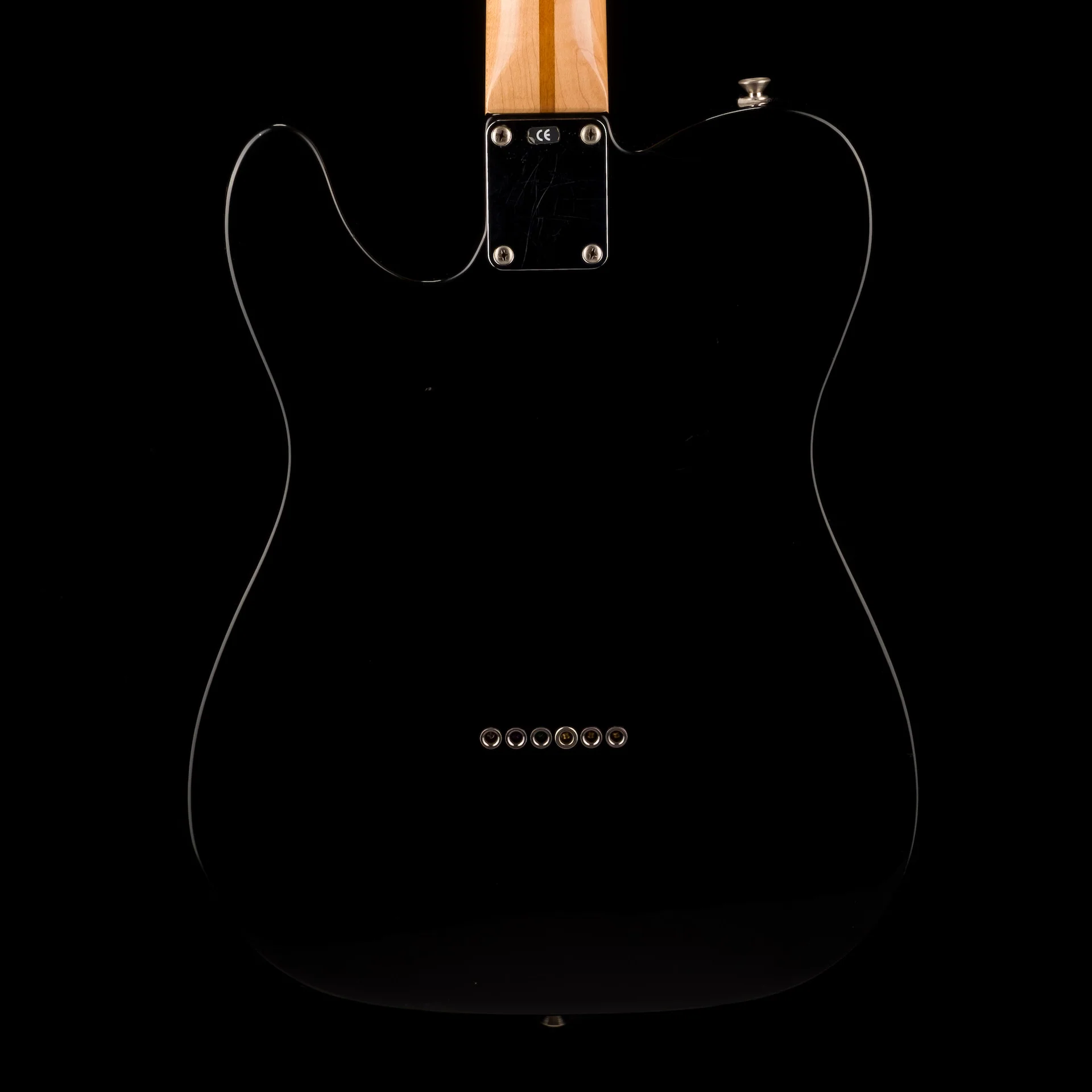 Used Fender Standard Tele Maple Neck Black - Image 11