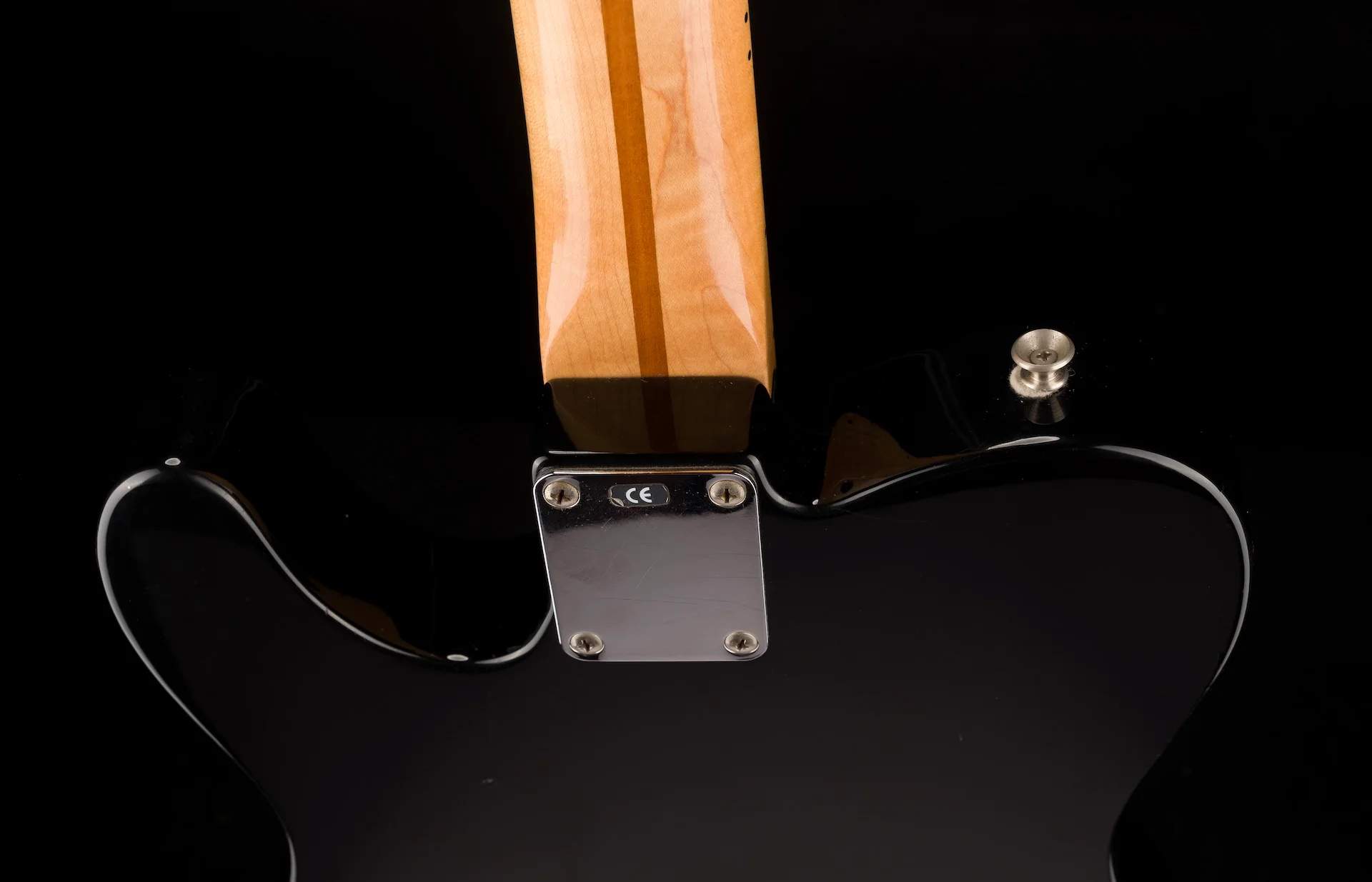Used Fender Standard Tele Maple Neck Black - Image 13