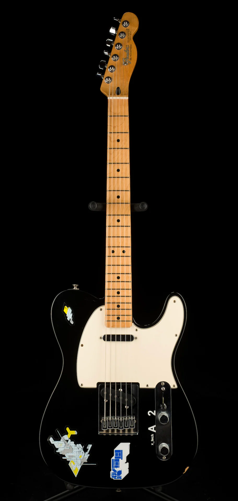 Used Fender Standard Tele Maple Neck Black - Image 2