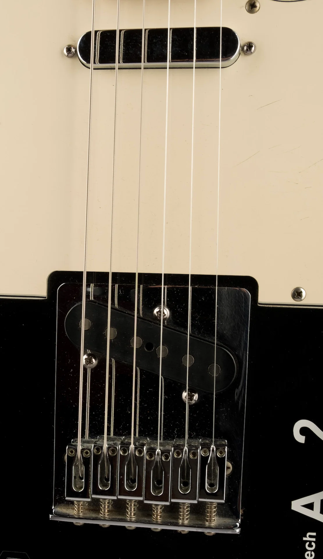 Used Fender Standard Tele Maple Neck Black - Image 6