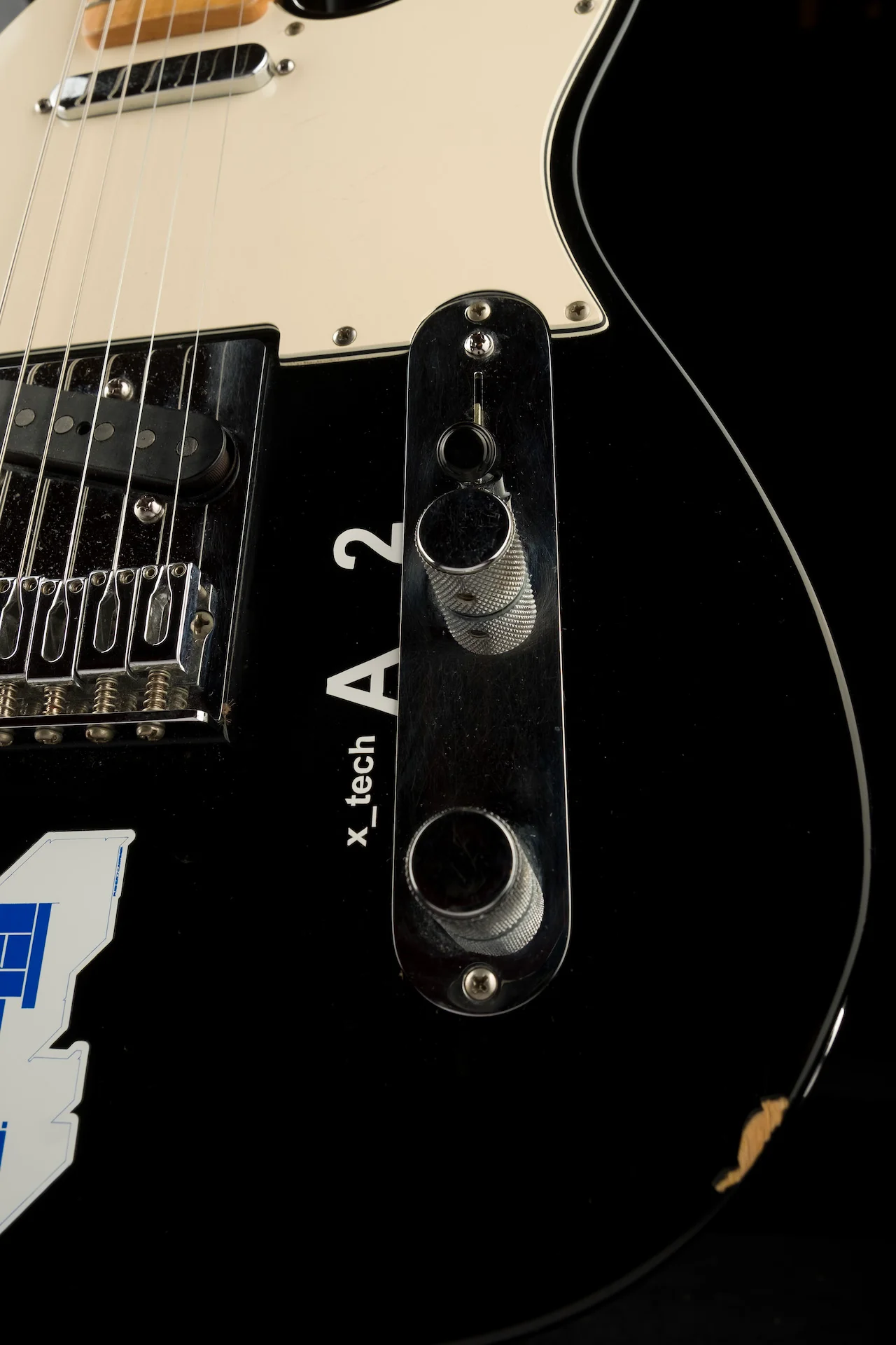 Used Fender Standard Tele Maple Neck Black - Image 7