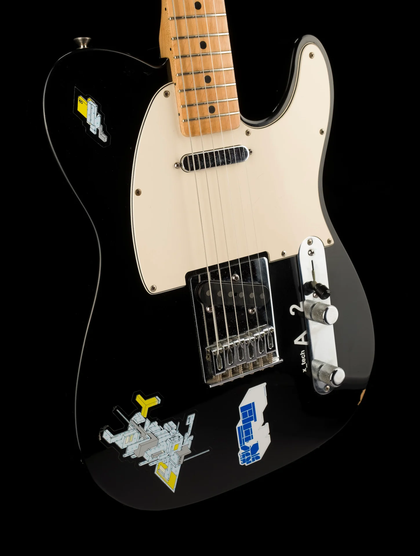 Used Fender Standard Tele Maple Neck Black - Image 9