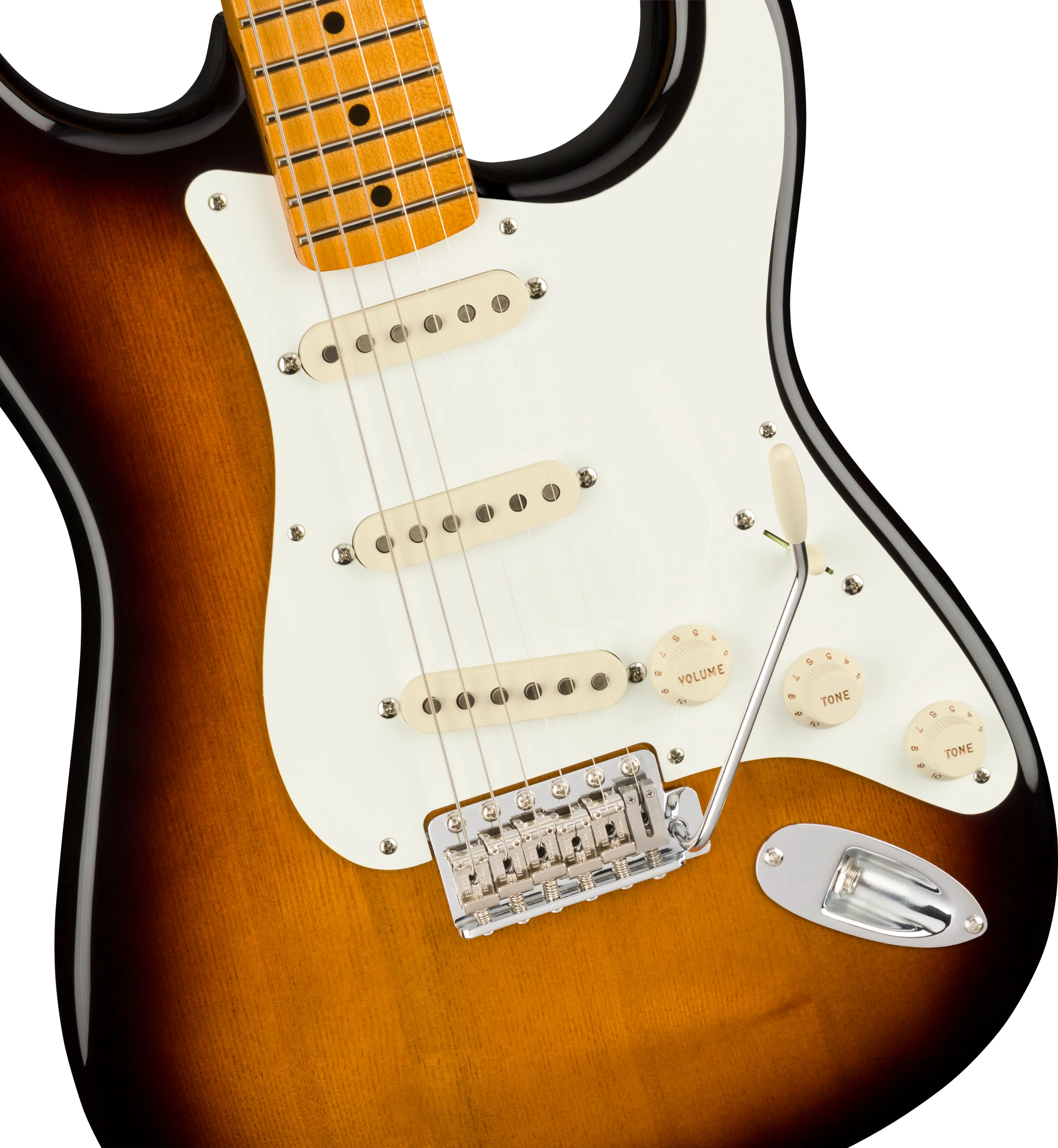 Fender Stories Collection Artist Series Eric Johnson 1954 “Virginia” Stratocaster Maple Fingerboard 2-Color Sunburst Electric Guitar - Image 4