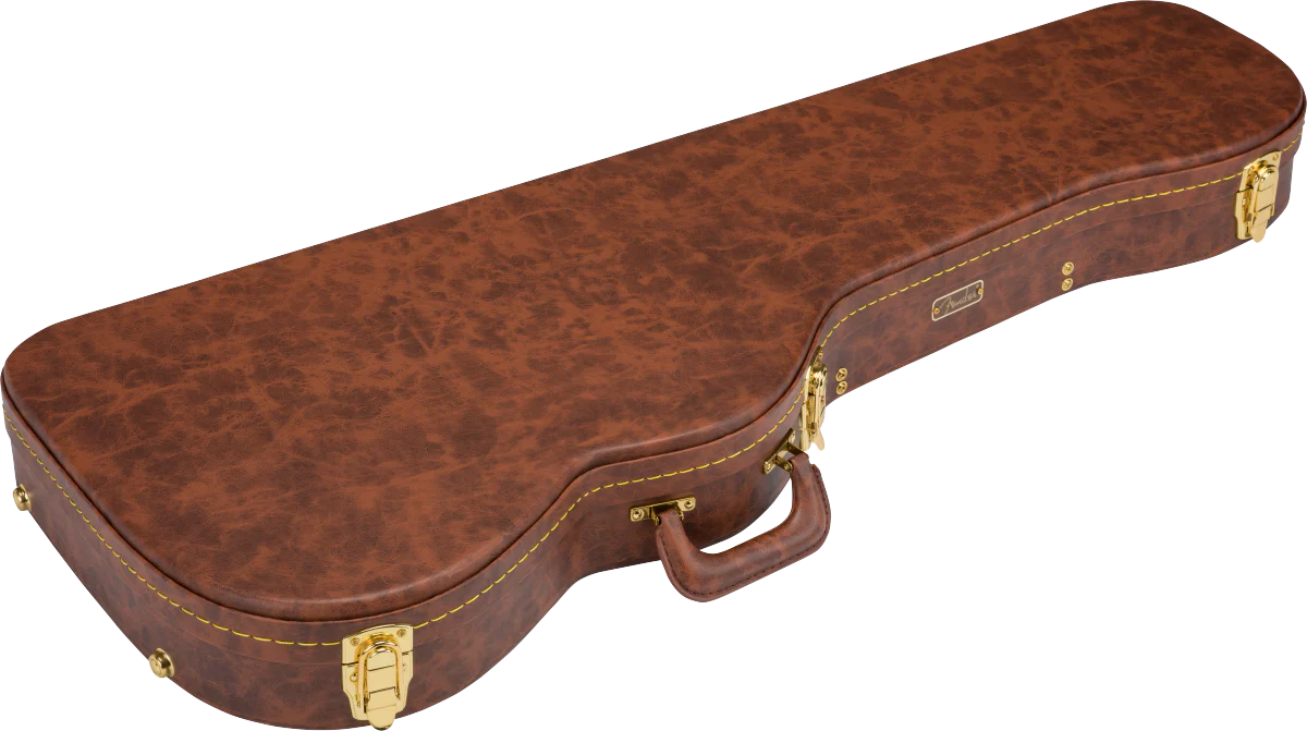 Fender Stratocaster/Telecaster Poodle Case Brown Cases - Image 2