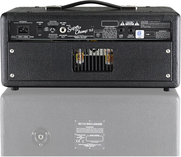 Fender Super Champ X2 HD Tube Guitar Amp Head - Image 2
