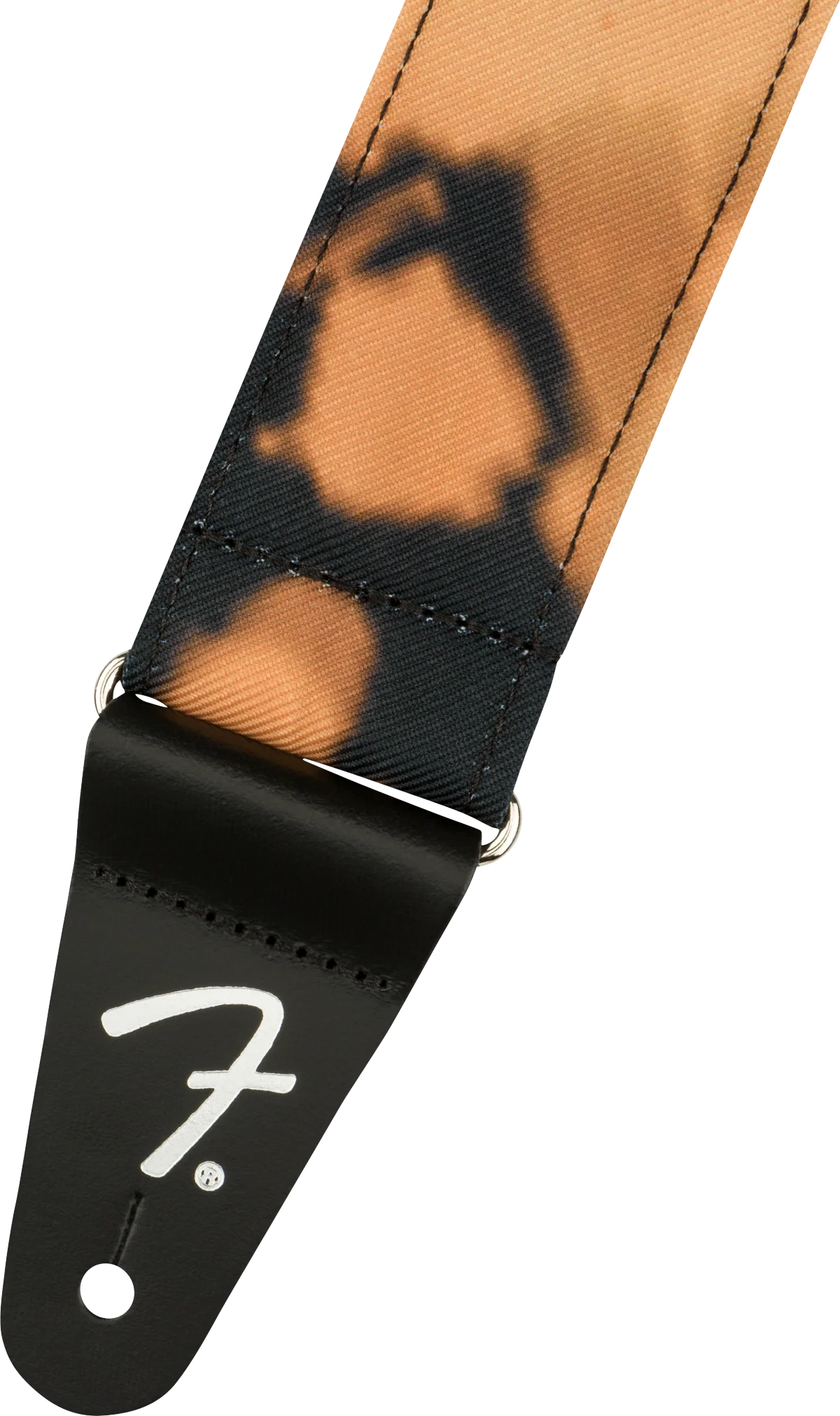 Fender Tie Dye Acid Wash Strap Black - Image 2