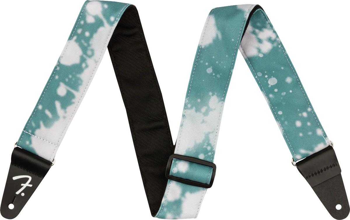Fender Tie Dye Acid Wash Strap Teal