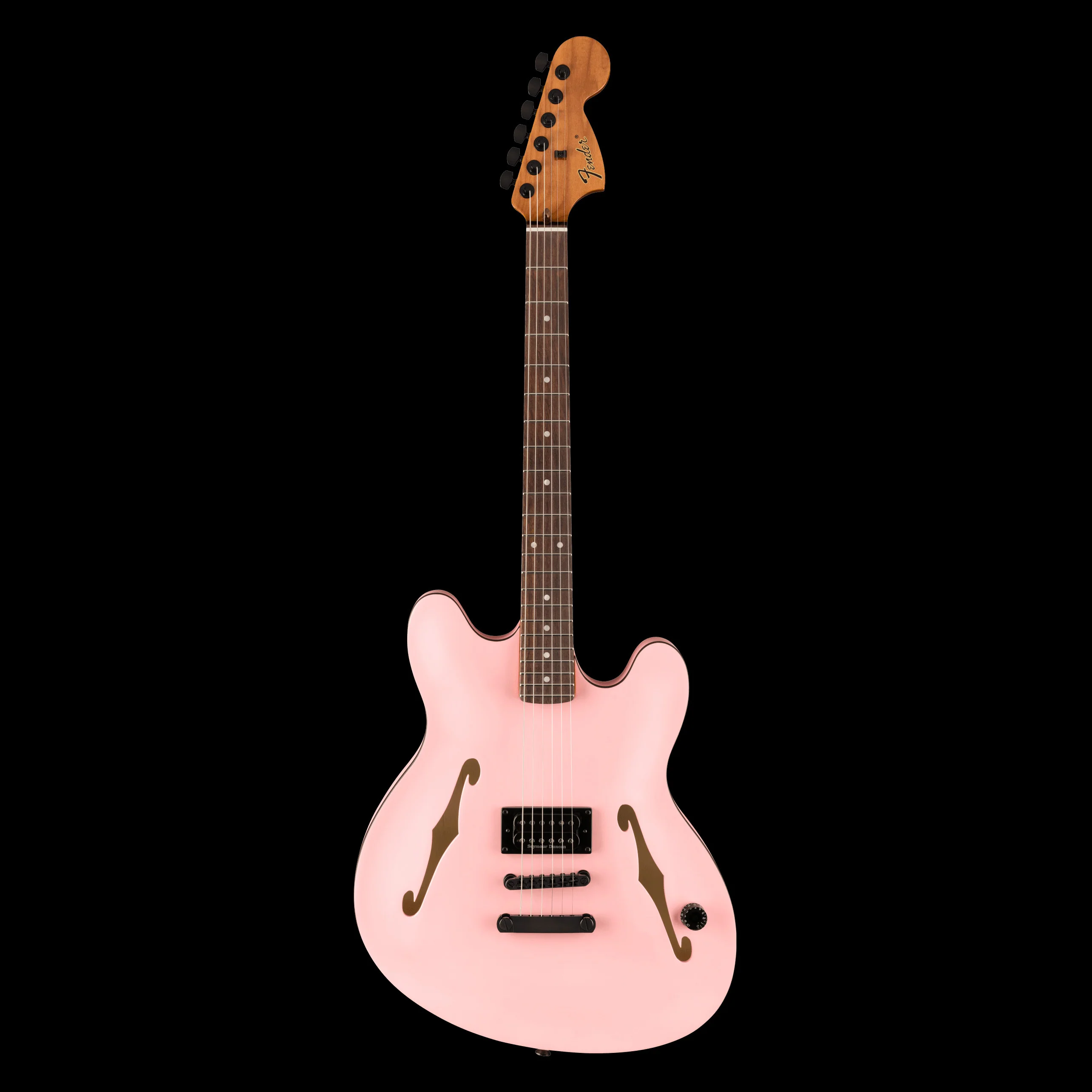 Fender Tom DeLonge Starcaster Satin Shell Pink - Image 2