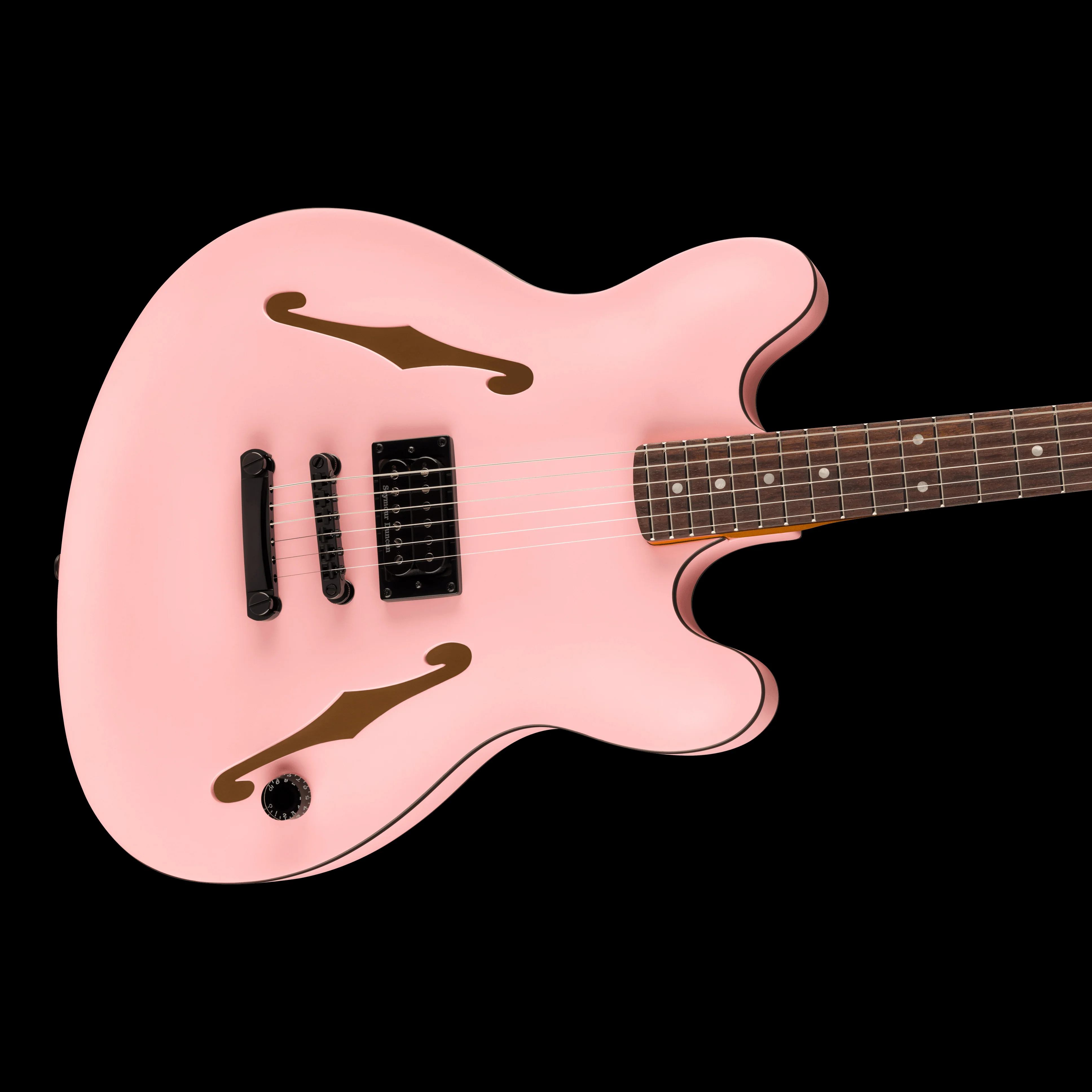 Fender Tom DeLonge Starcaster Satin Shell Pink - Image 3