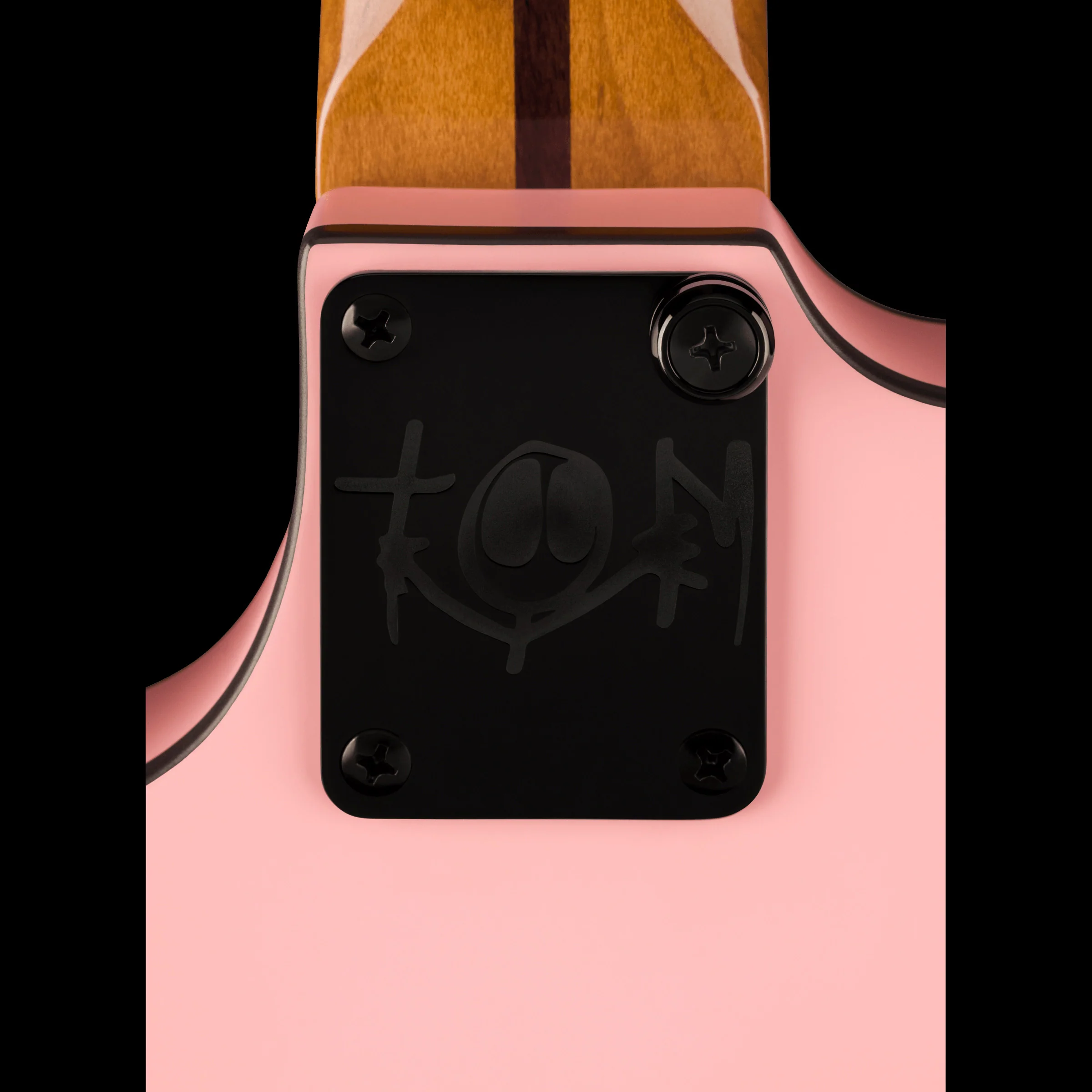 Fender Tom DeLonge Starcaster Satin Shell Pink - Image 6