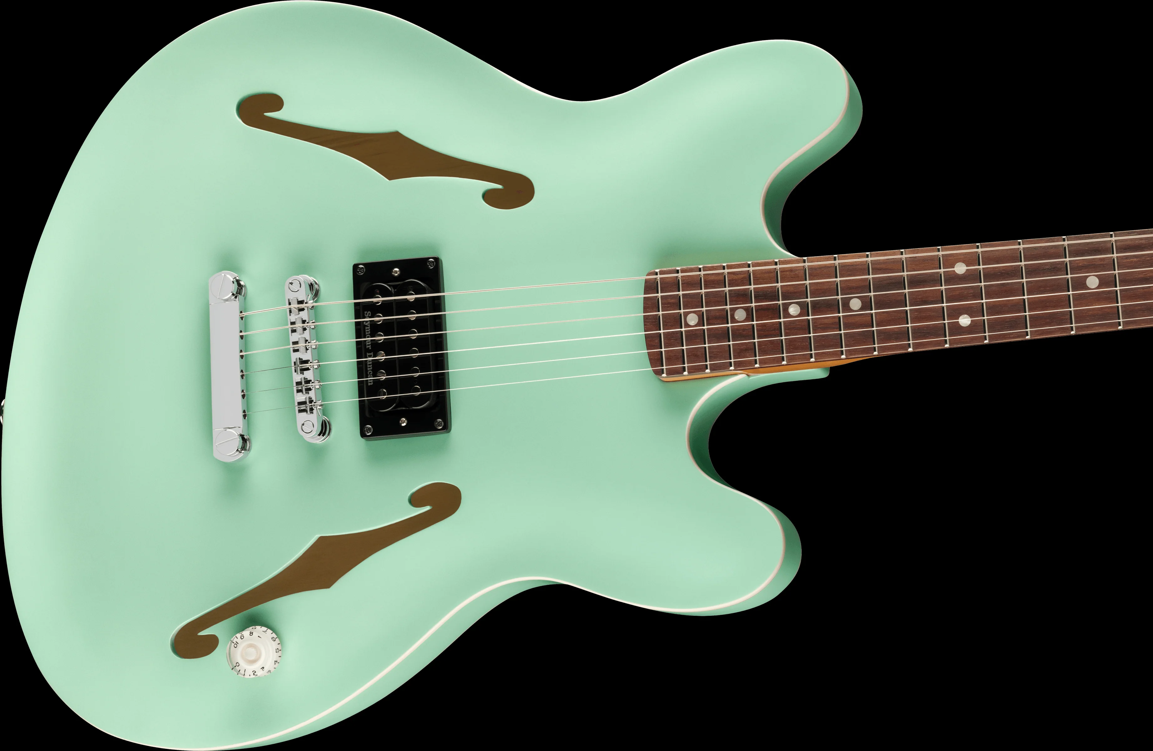 Fender Tom DeLonge Starcaster Satin Surf Green - Image 3