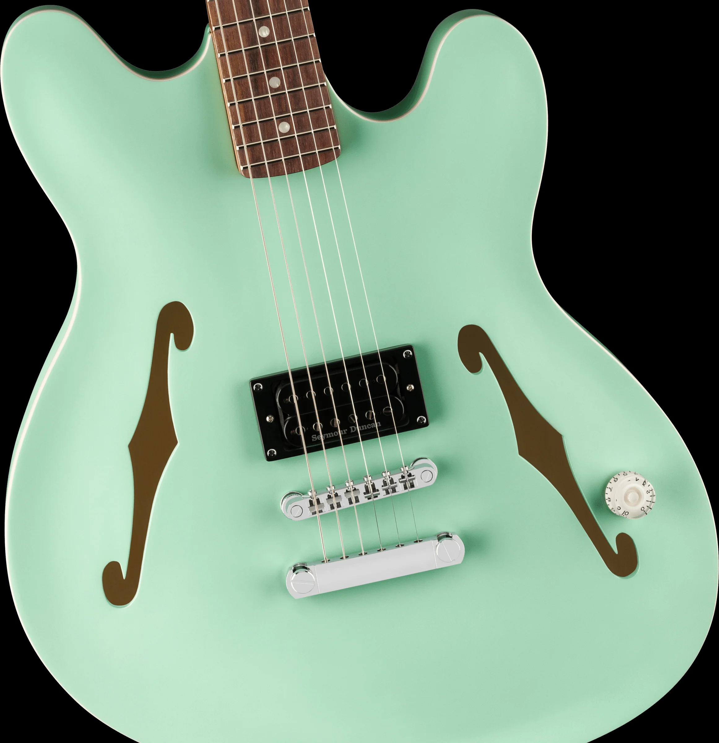 Fender Tom DeLonge Starcaster Satin Surf Green - Image 4