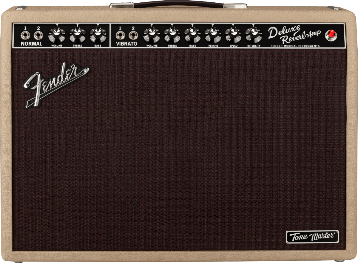 Fender Tone Master Deluxe Reverb Blonde Guitar Amp Combo