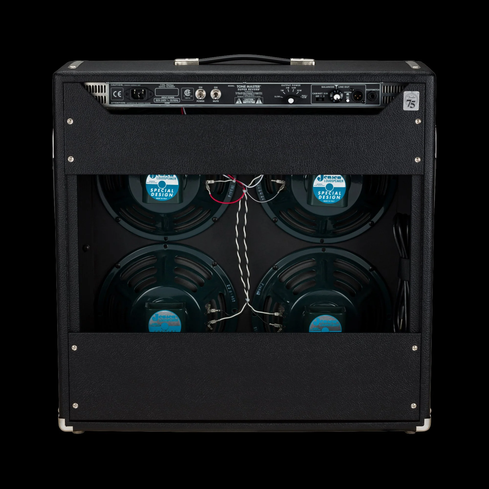 Fender Tone Master Super Reverb Guitar Amp Combo - Image 2