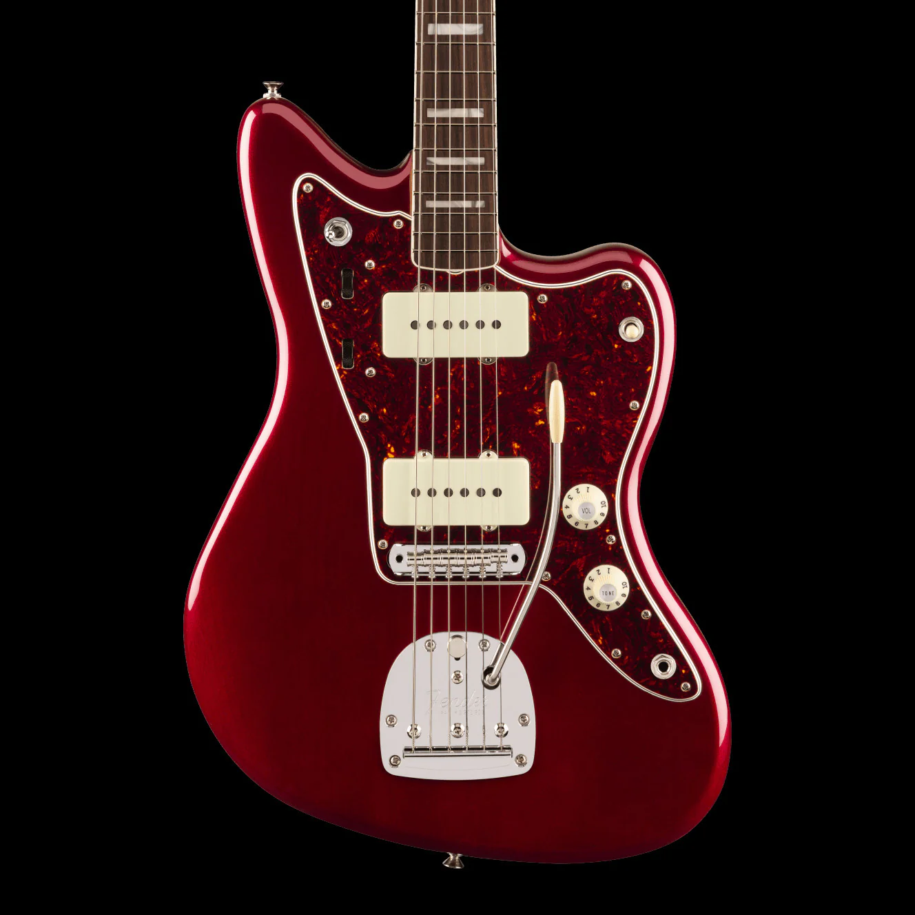 Fender Artist Series Troy Van Leeuwen Jazzmaster Bound Rosewood Oxblood