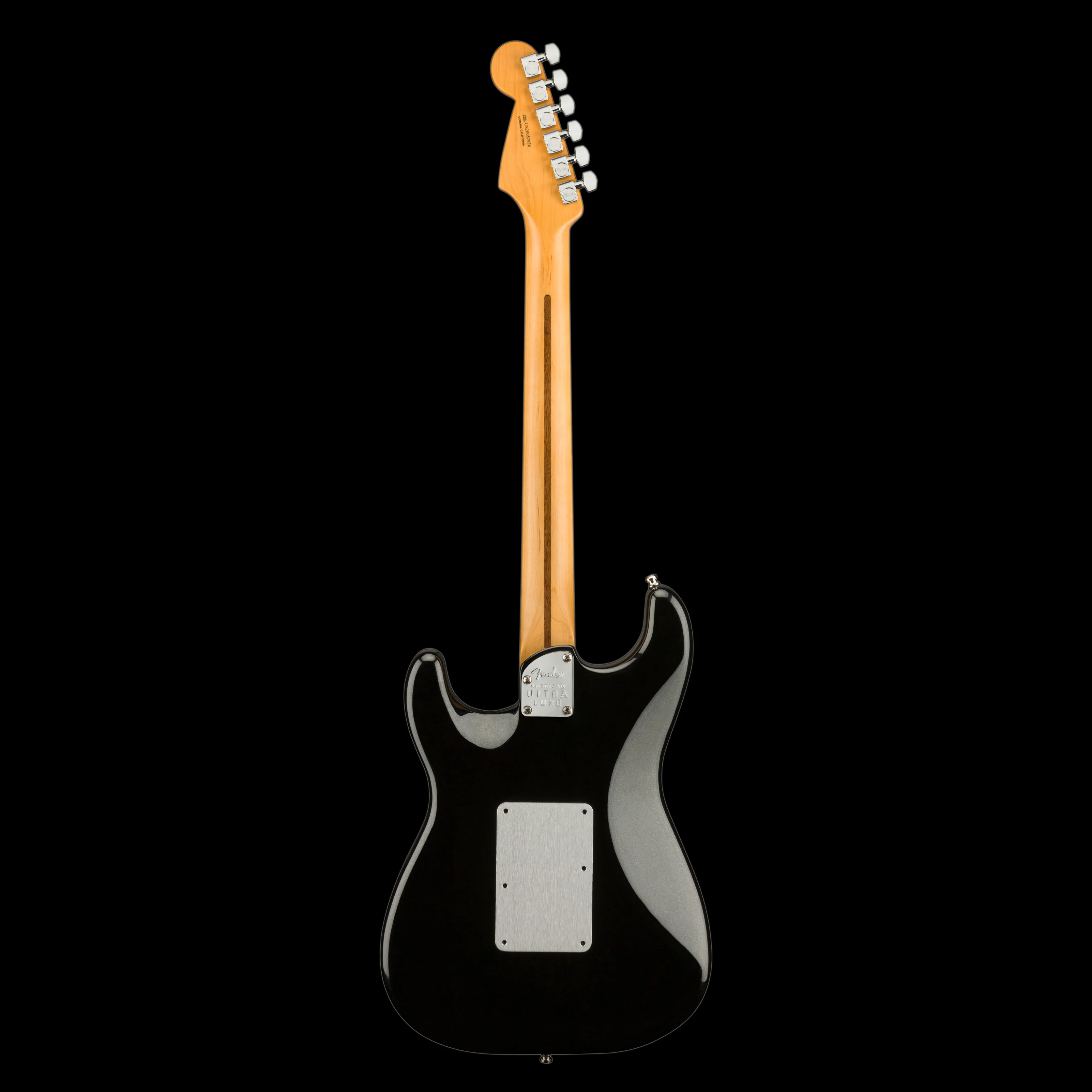 Fender Ultra Luxe Stratocaster HSS Floyd Rose Mystic Black Guitar With Case - Demo - Image 5