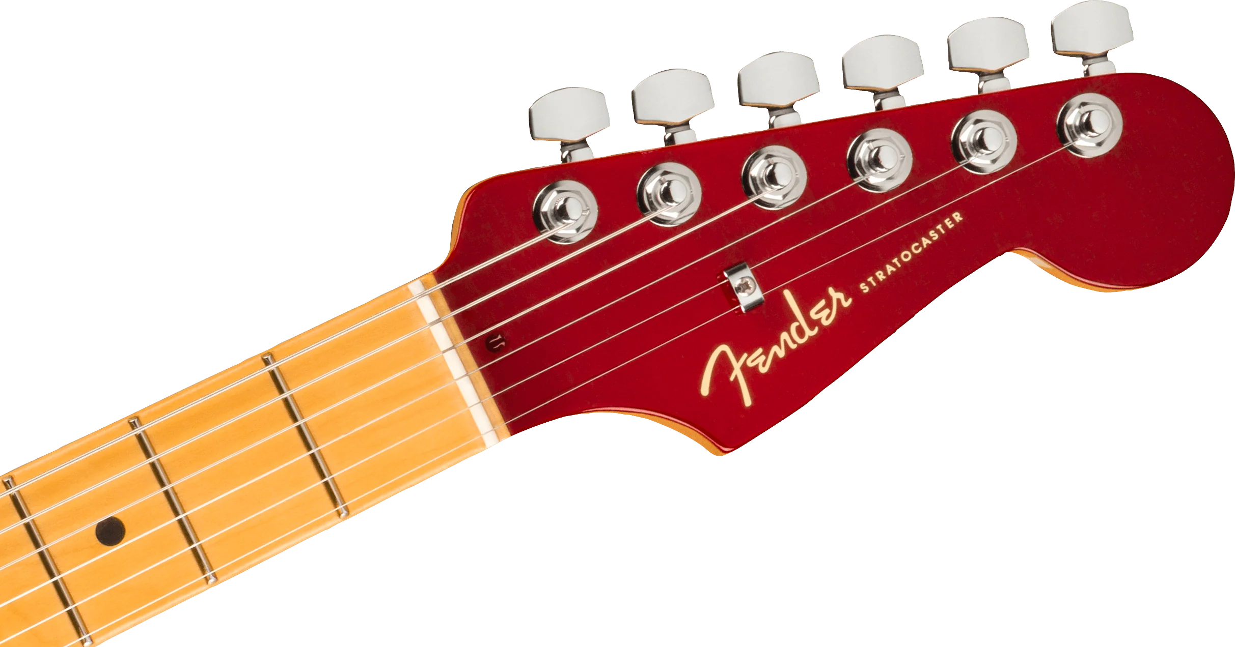 Fender Ultra Luxe Stratocaster Maple Fingerboard Plasma Red Burst Electric Guitar - Image 6