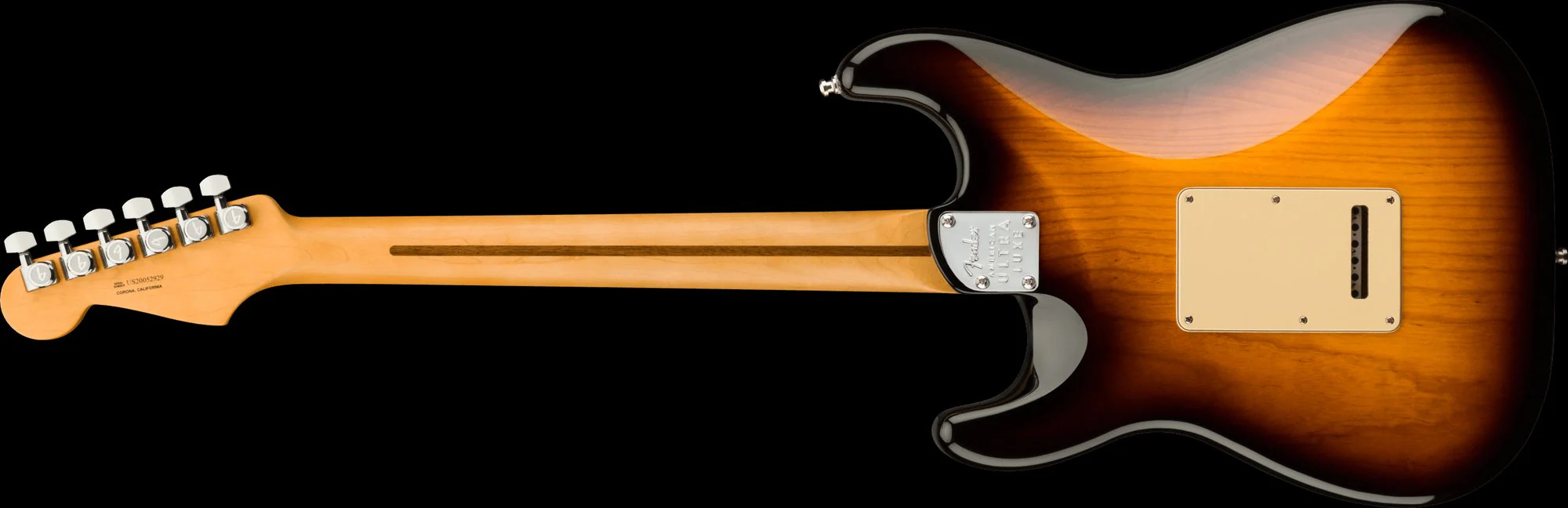 Fender Ultra Luxe Stratocaster Rosewood Neck 2-Tone Sunburst With Case - Image 5