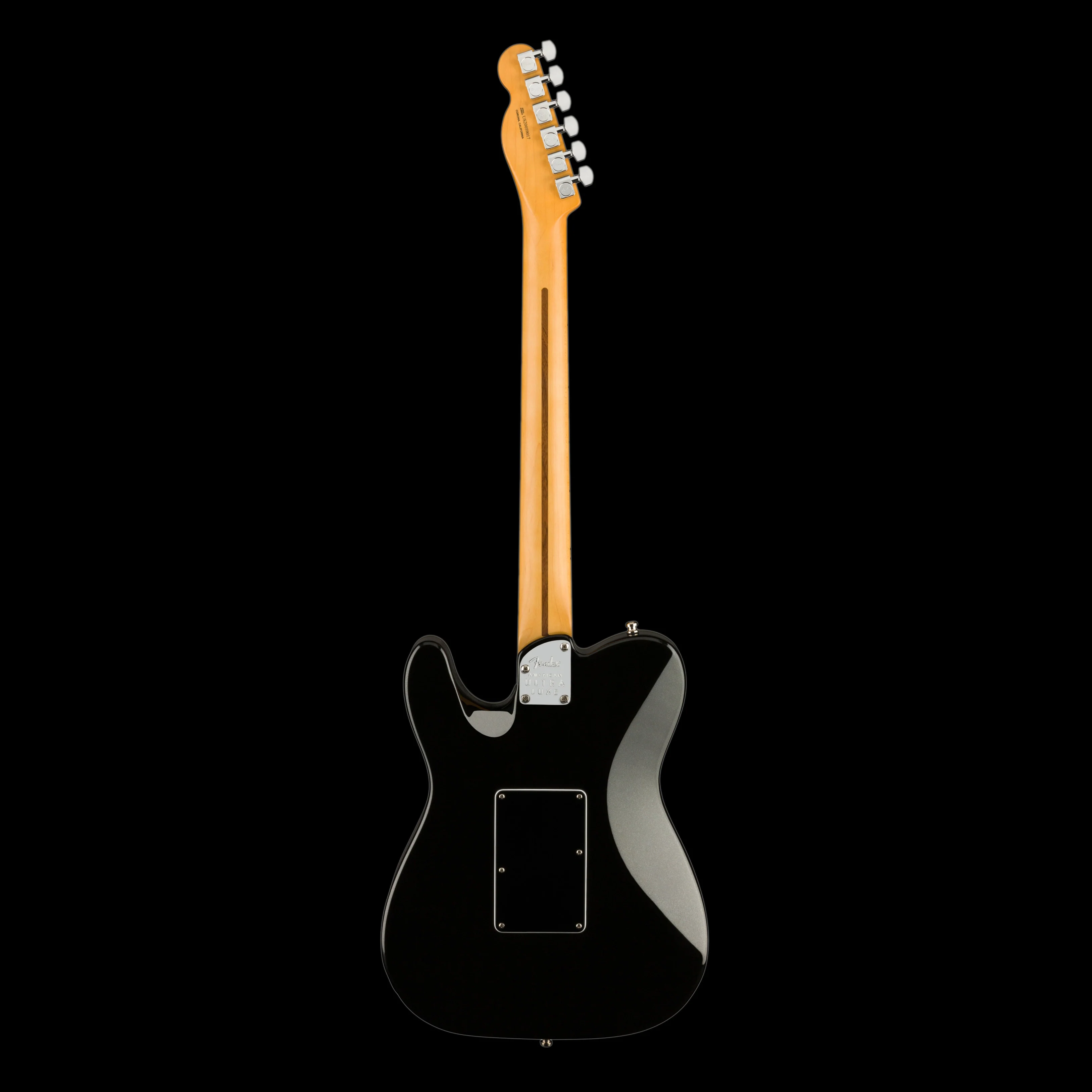 Fender Ultra Luxe Telecaster HH Floyd Rose Maple Mystic Black Guitar With Case - Image 5