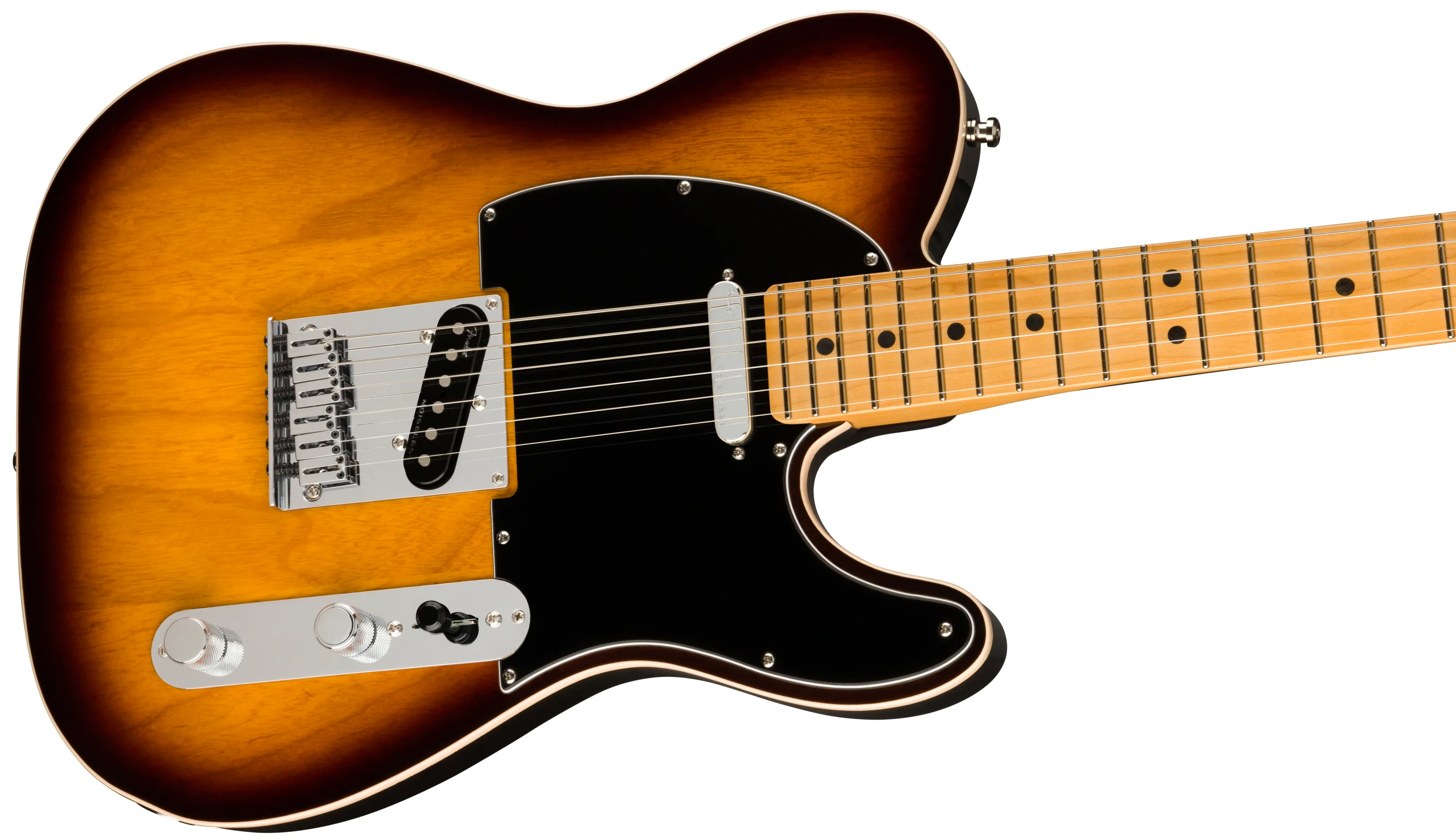 Fender American Ultra Luxe Telecaster Maple Fingerboard 2-Tone Sunburst with Case - Image 5
