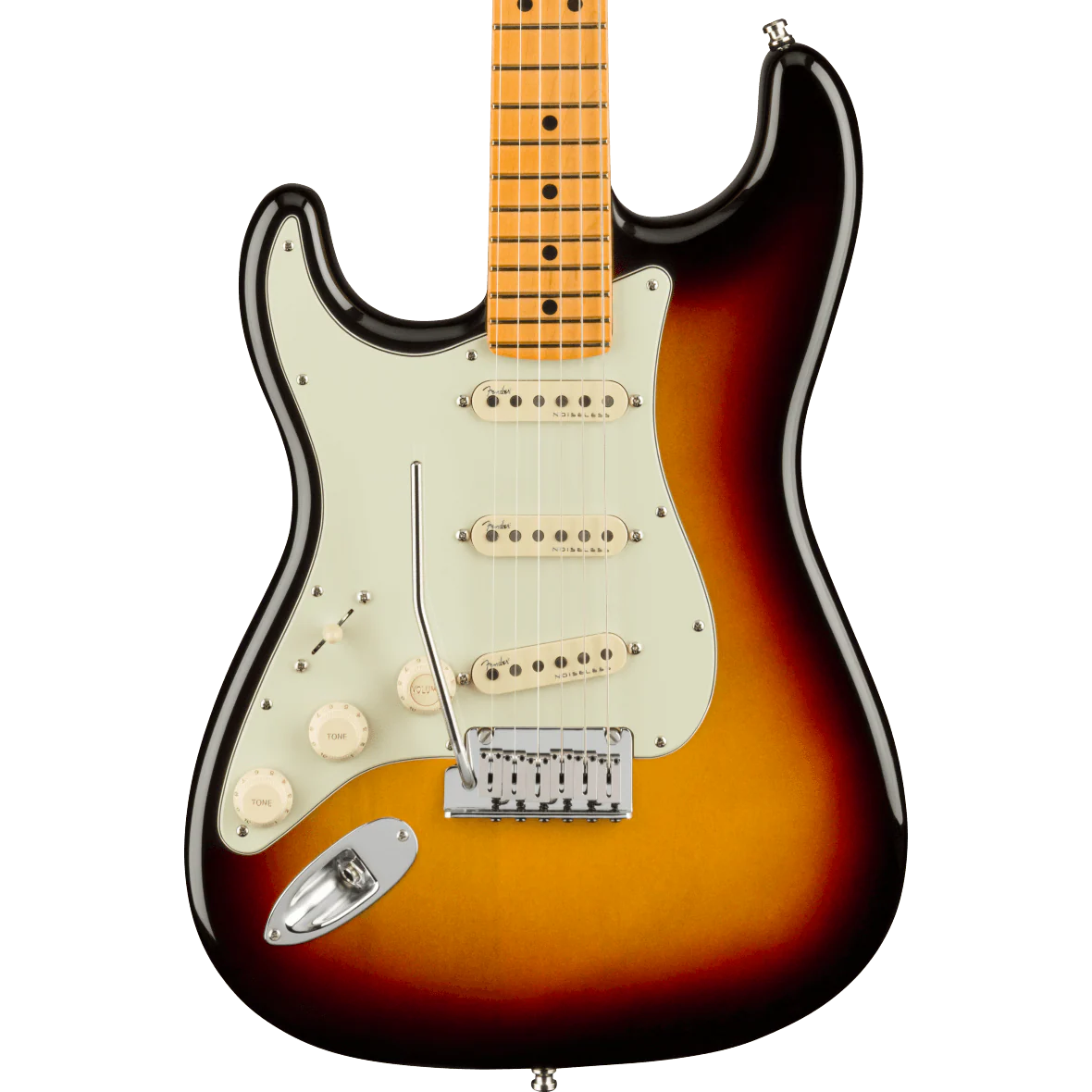 Fender Ultra Stratocaster Left-Handed Maple Fingerboard Ultraburst Electric Guitar