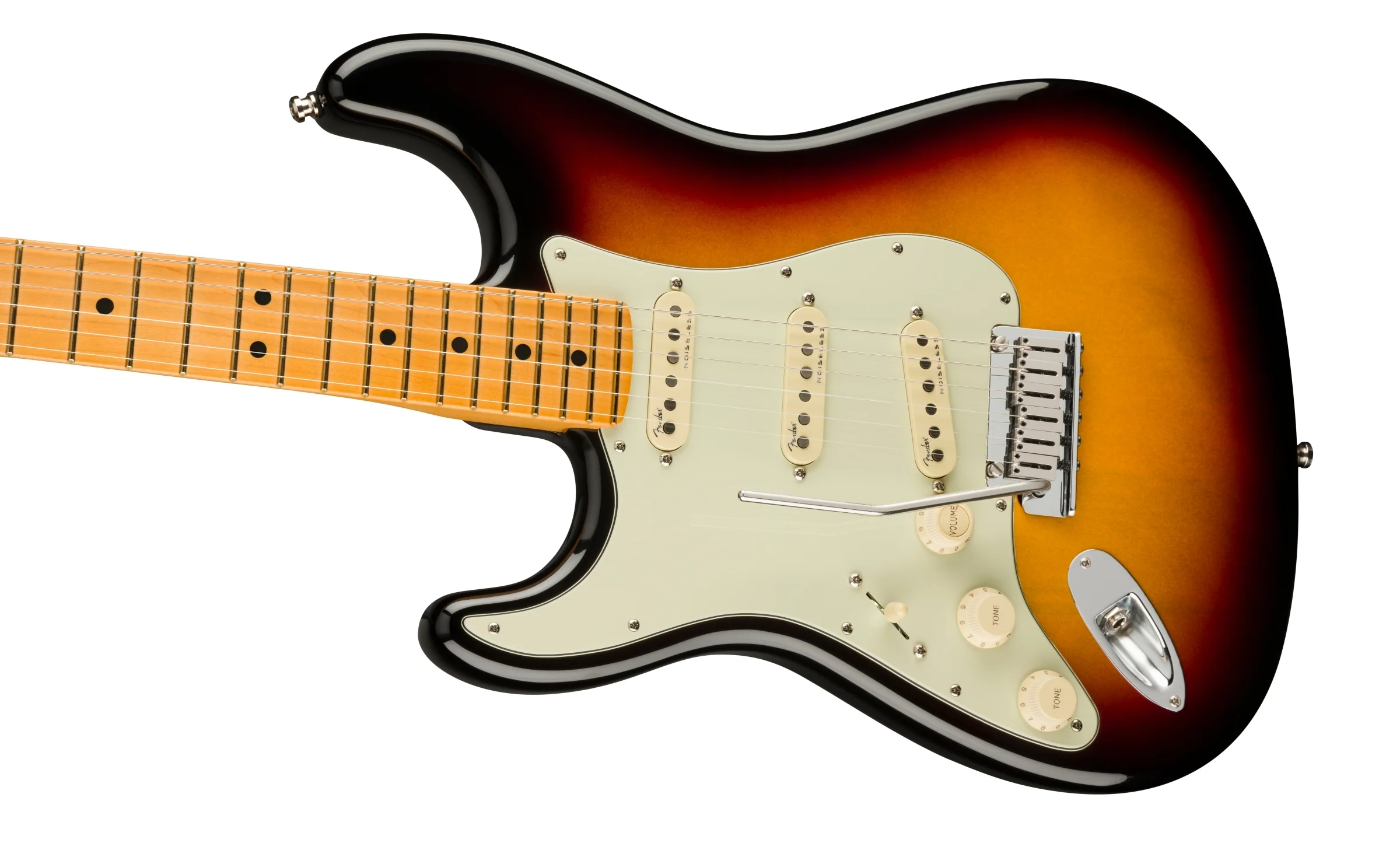Fender Ultra Stratocaster Left-Handed Maple Fingerboard Ultraburst Electric Guitar - Image 5