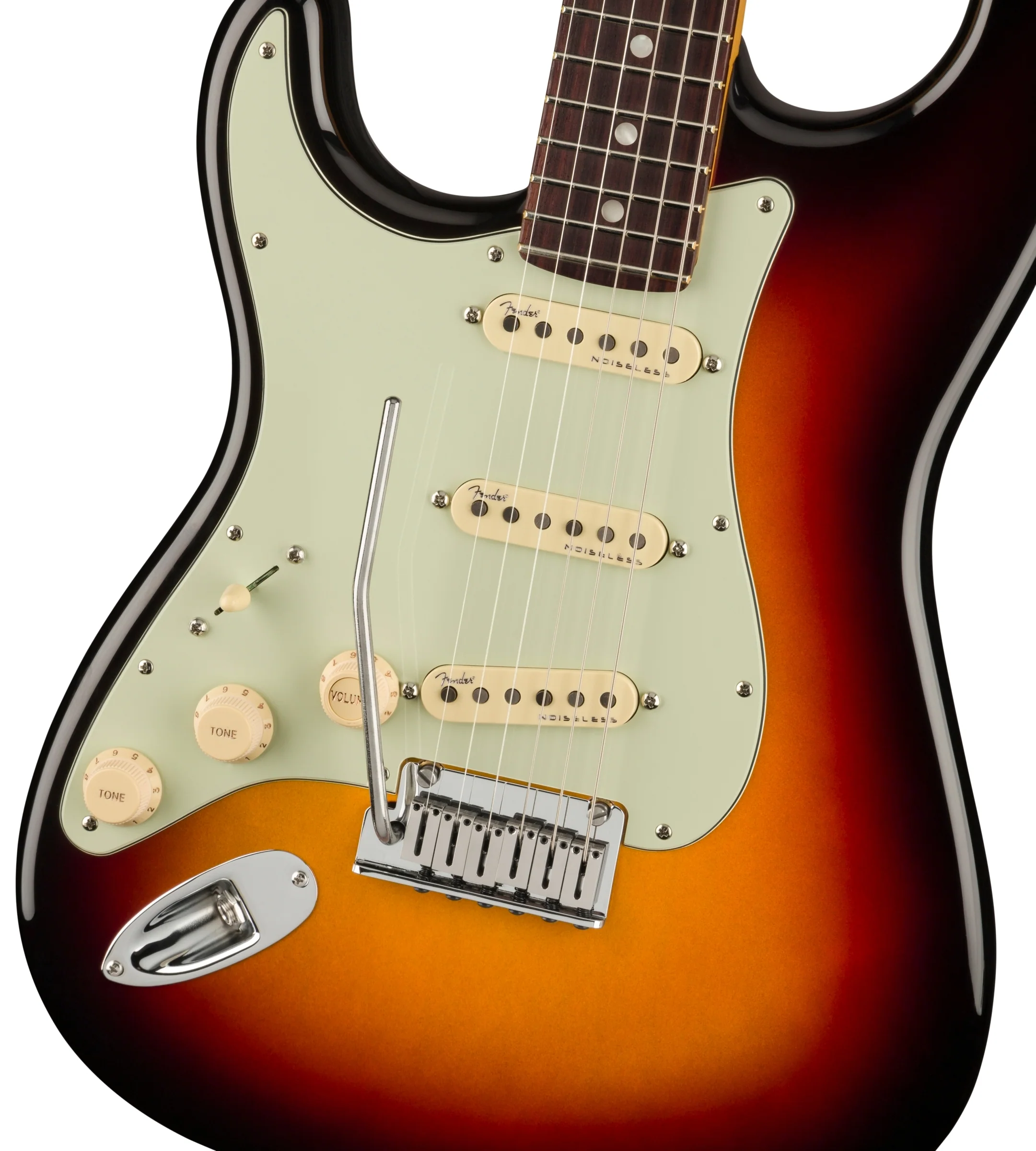 Fender American Ultra Stratocaster Left-Handed Ultraburst With Case - Image 4