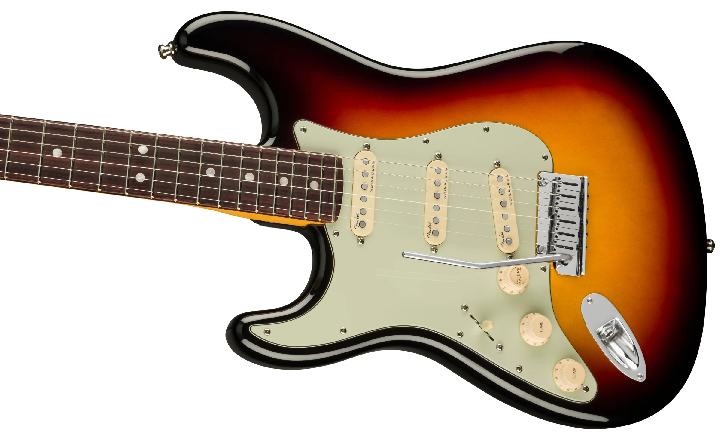 Fender American Ultra Stratocaster Left-Handed Ultraburst With Case - Image 5