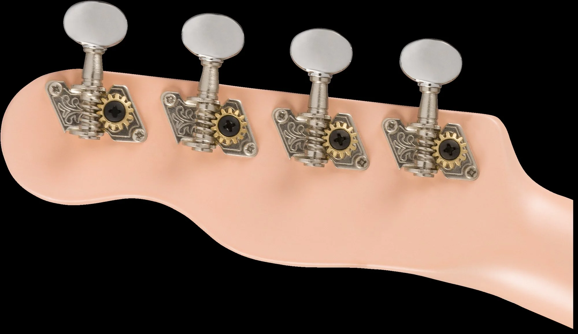 Fender Venice Soprano Uke Walnut Fingerboard Shell Pink - Image 9