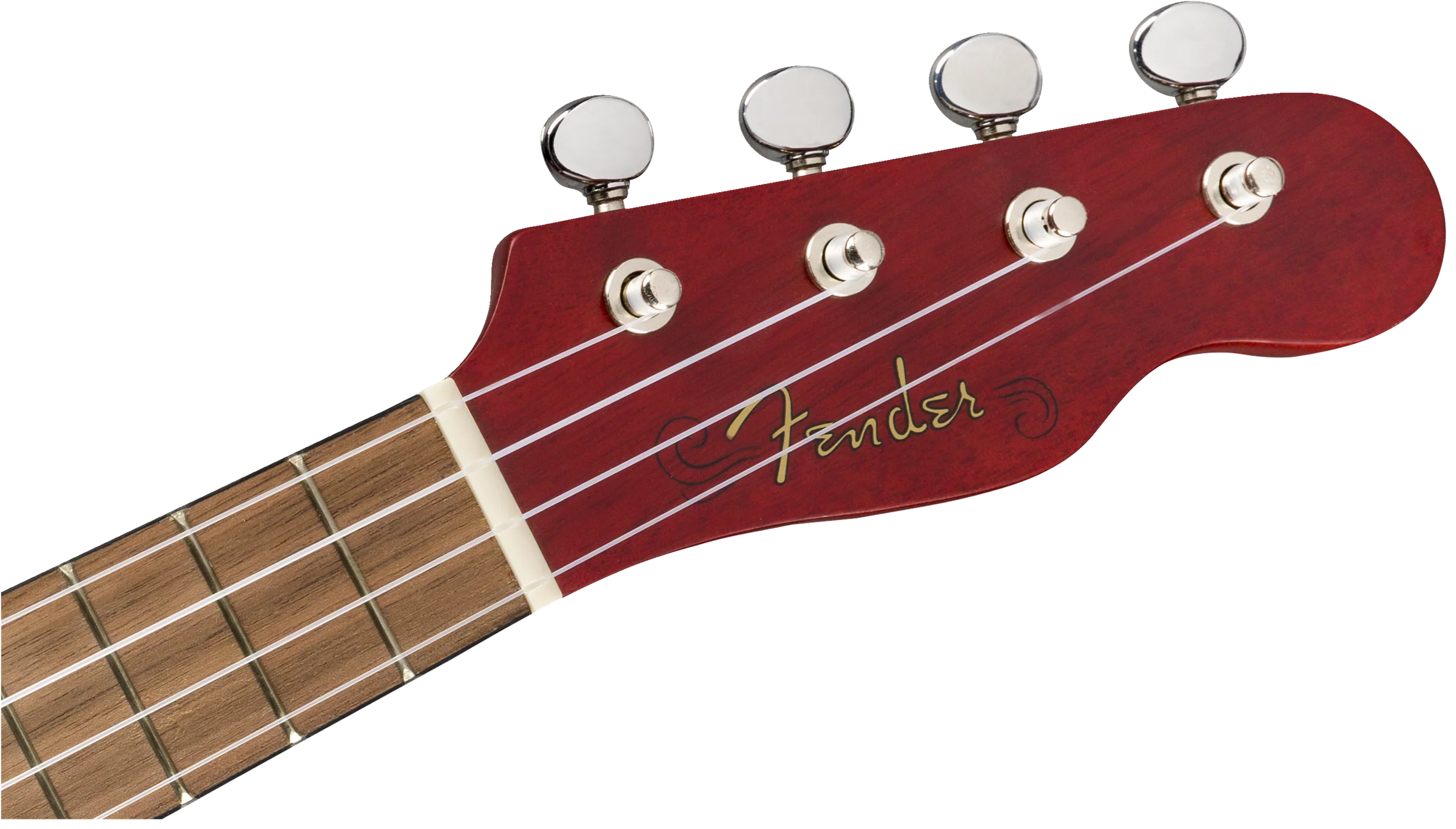 Fender Venice Soprano Ukulele - Cherry - Image 7
