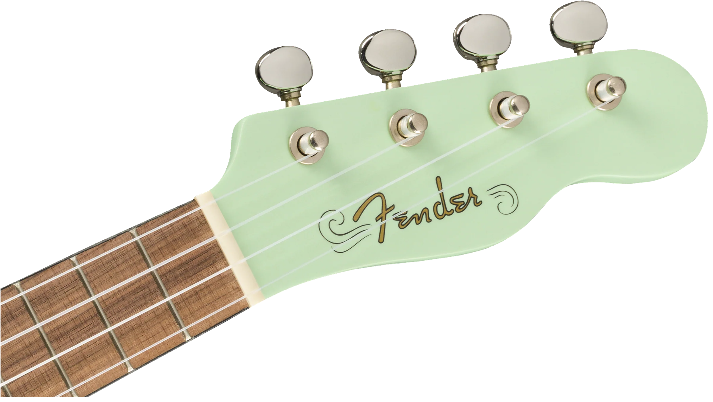 Fender Venice Soprano Ukulele Surf Green Walnut Fingerboard - Image 7